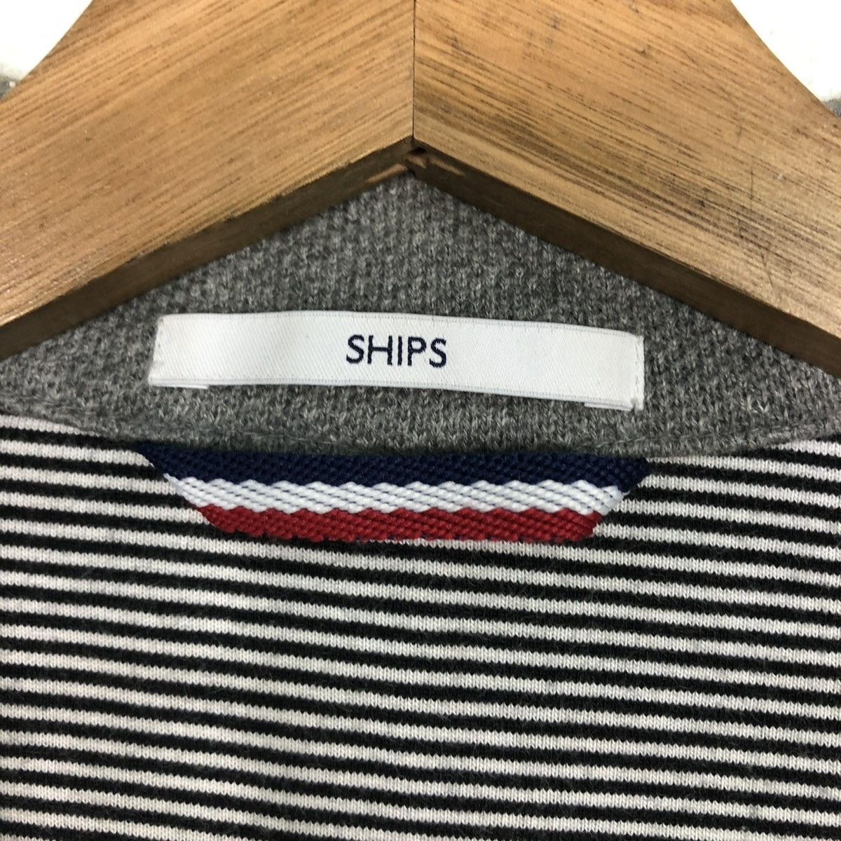 SHIPS 🔥VINTAGE CARDIGAN LIGHT JACKET SHIPS JAPAN ISSEY MIYAKE Size US L / EU 52-54 / 3 - 19 Thumbnail