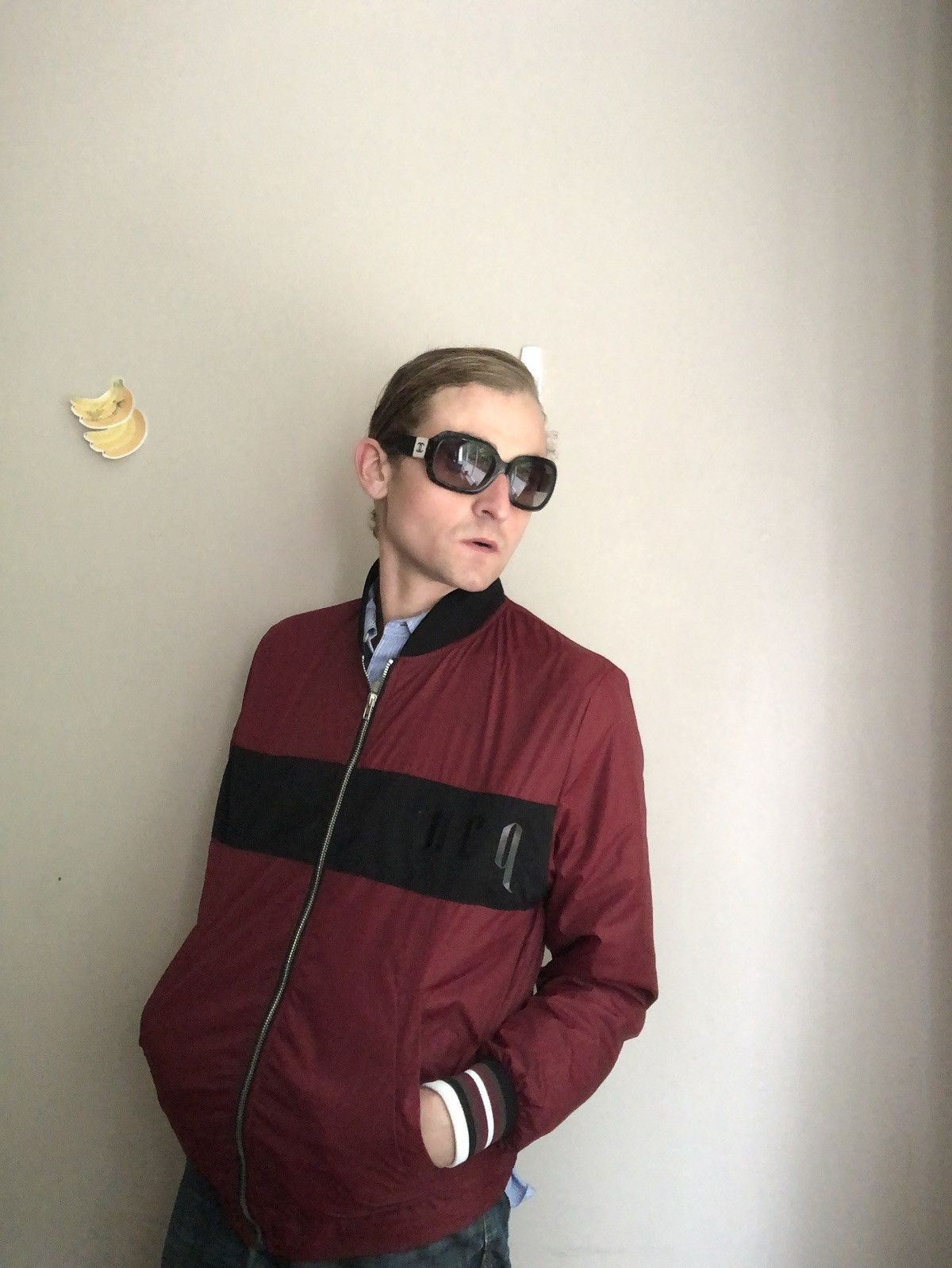 Alexander McQueen McQ Alexander McQueen Oxblood Logo Windbreaker Size US M / EU 48-50 / 2 - 15 Thumbnail