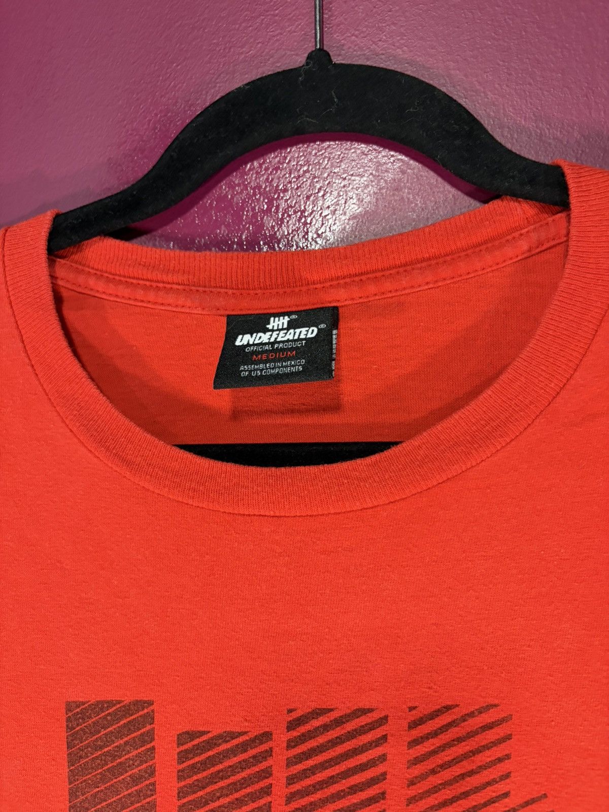 Undefeated Undefeated logo tee Size US M / EU 48-50 / 2 - 3 Thumbnail