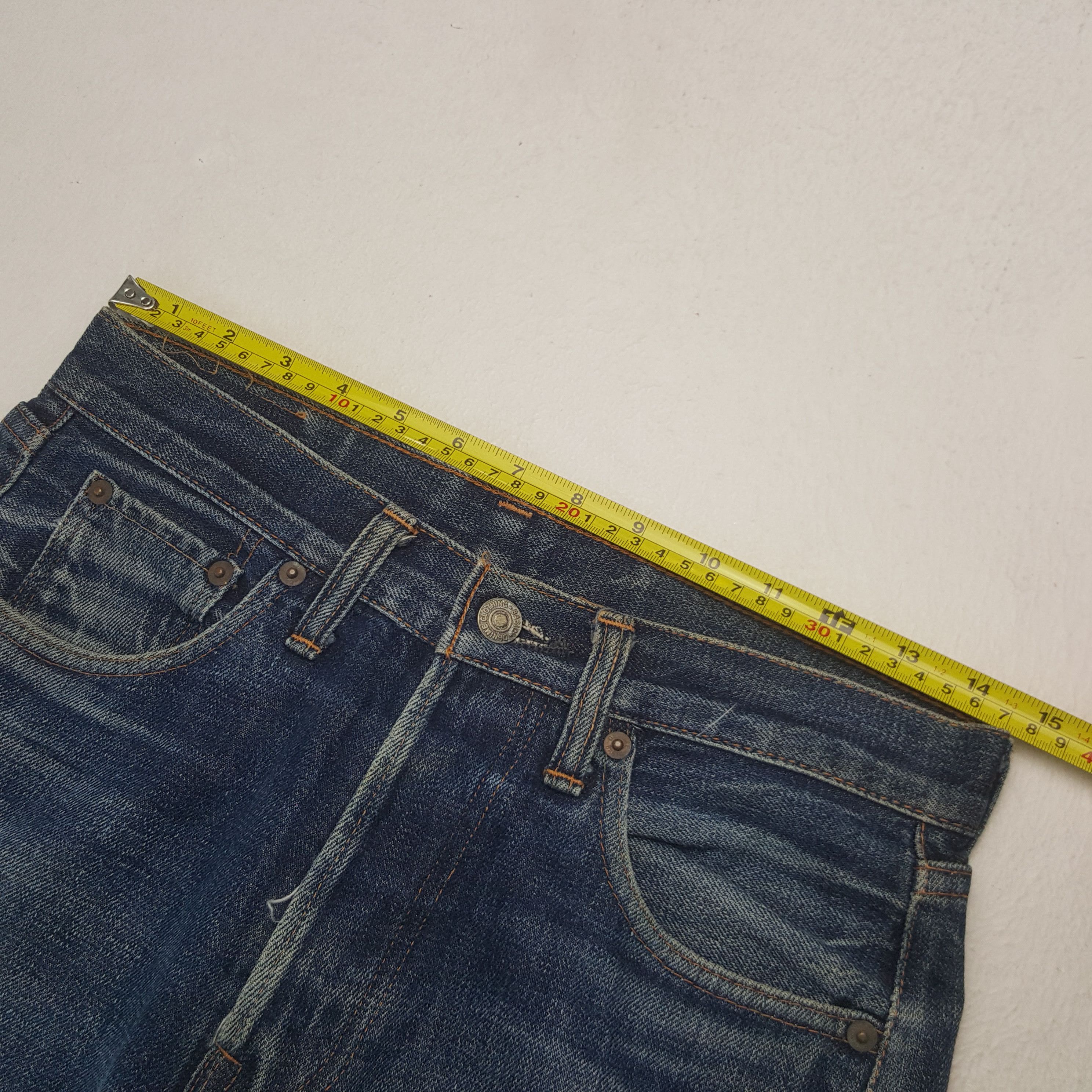 Japanese Brand Vintage Selvedge Japanese Brand Denim Jeans Size US 29 - 7 Thumbnail