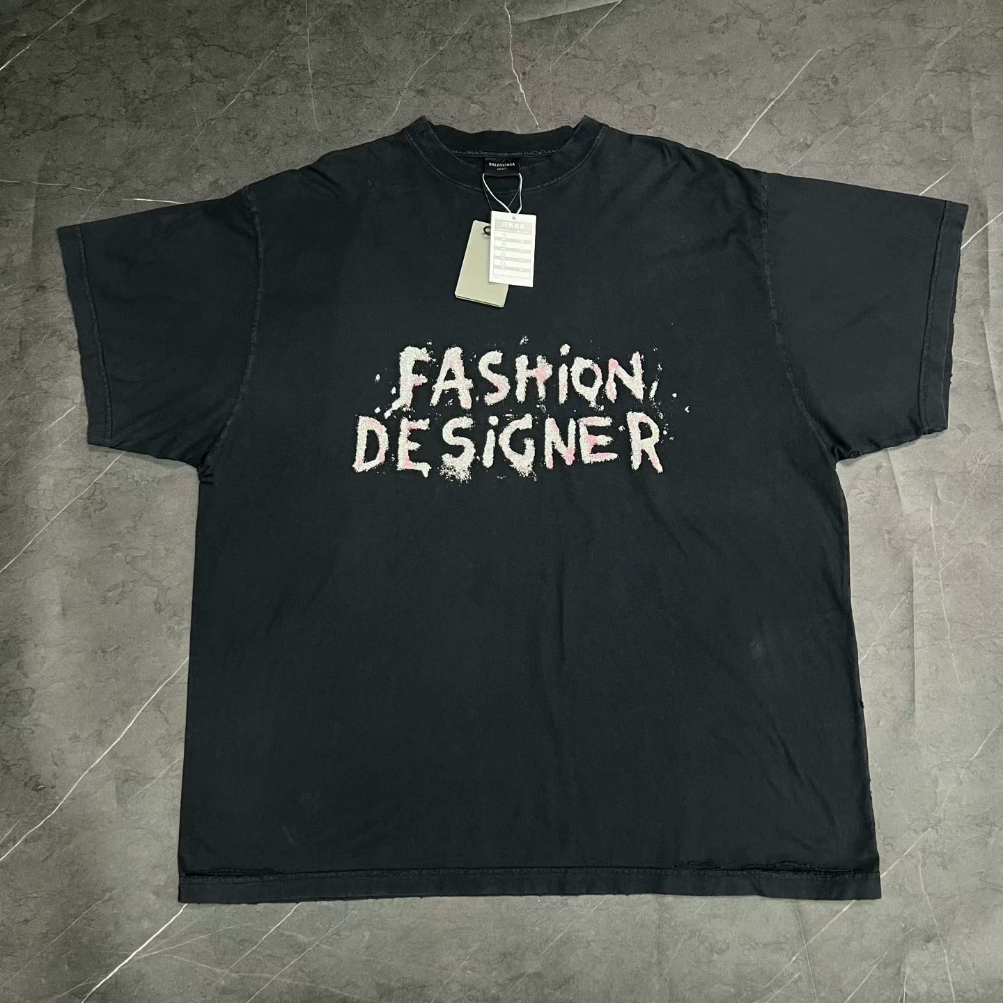 Balenciaga Balenciaga 2025 Colorful Logo Short Sleeve Size XL / US 12-14 / IT 48-50 - 1 Thumbnail