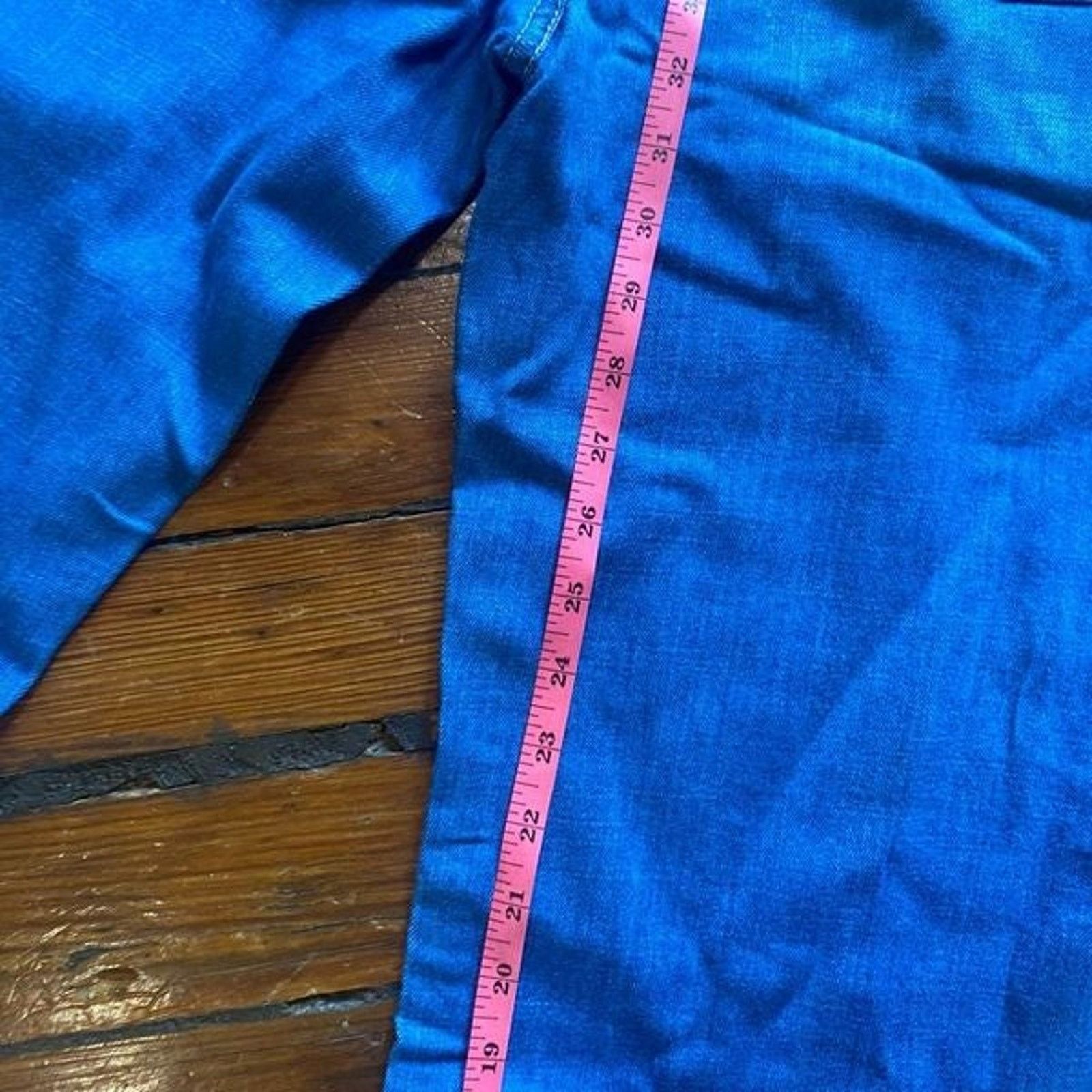 7 For All Mankind 7 for All Mankind Flare Blue Jeans Size 12, MSRP $228 Size 34" / US 12 / IT 48 - 8 Thumbnail