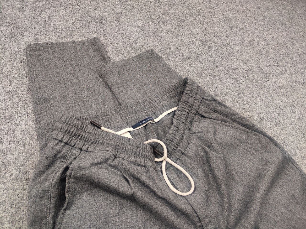 Boggi Boggi Milano Italy Design Classic trousers fine gray resti Size US 31 - 13 Thumbnail
