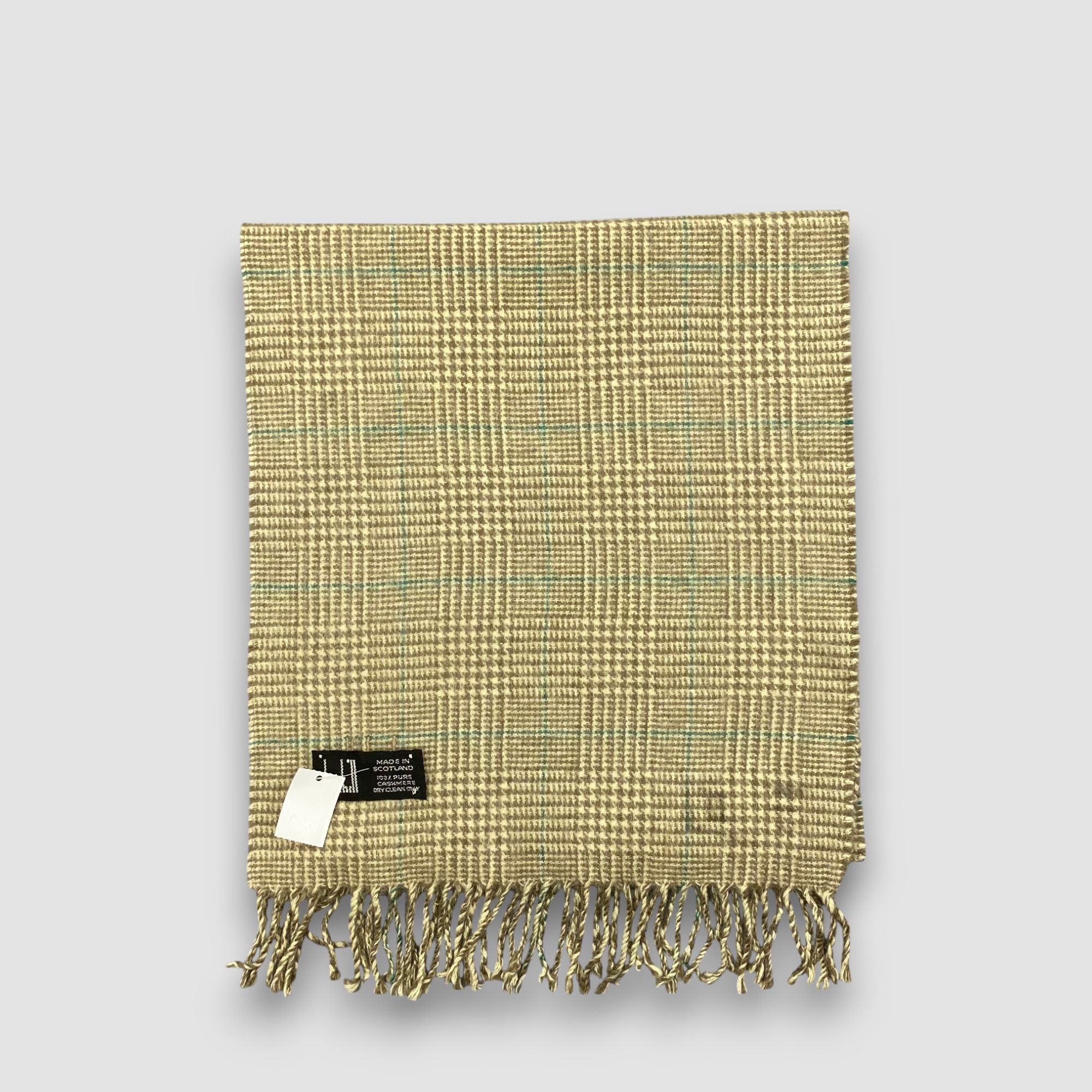 Alfred Dunhill Vintage Dunhill Scarf Muffler Wool Cashmere Winter Scarves Size ONE SIZE - 2 Thumbnail