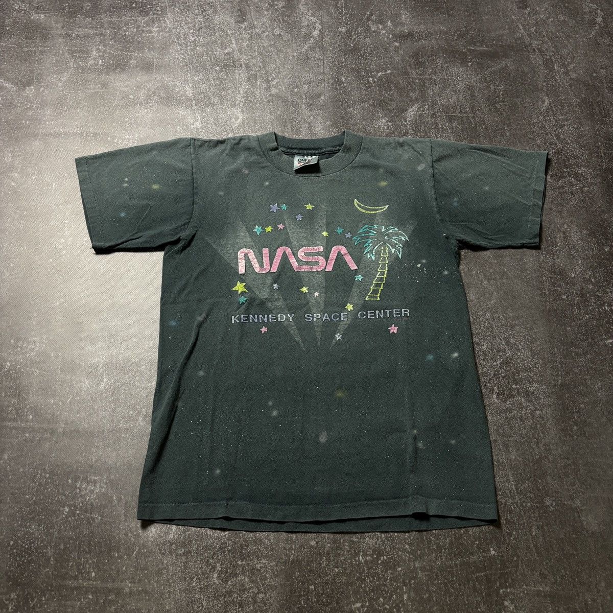 NASA × Vintage NASA 1991s VINTAGE CRAZY VIBE T-SHIRT Y2K 90s STREETWEAR Size US M / EU 48-50 / 2 - 1 Thumbnail