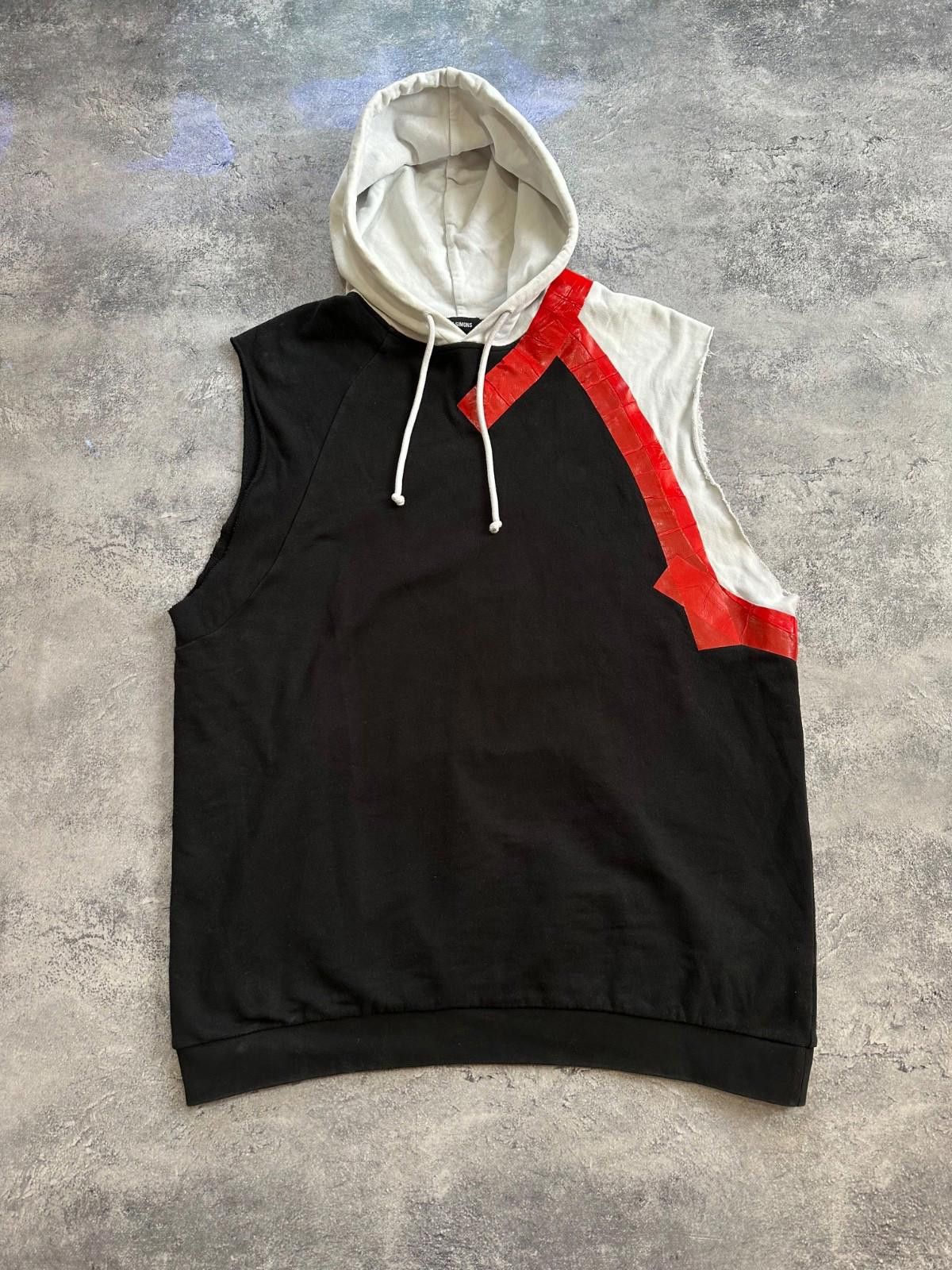 Raf Simons RAF Simons 17-18 AW Raw Edge Hoodie Sz XL Size US XL / EU 56 / 4 - 1 Thumbnail