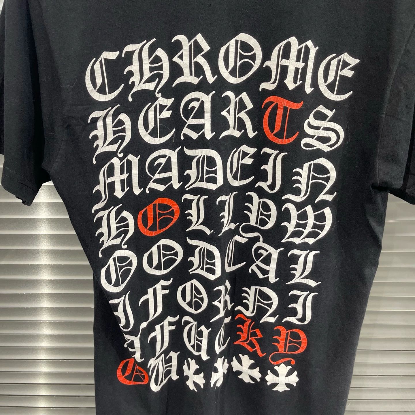 Chrome Hearts Chrome Hearts Sanskrit Back Full Print S Tee Size S / US 4 / IT 40 - 6 Thumbnail