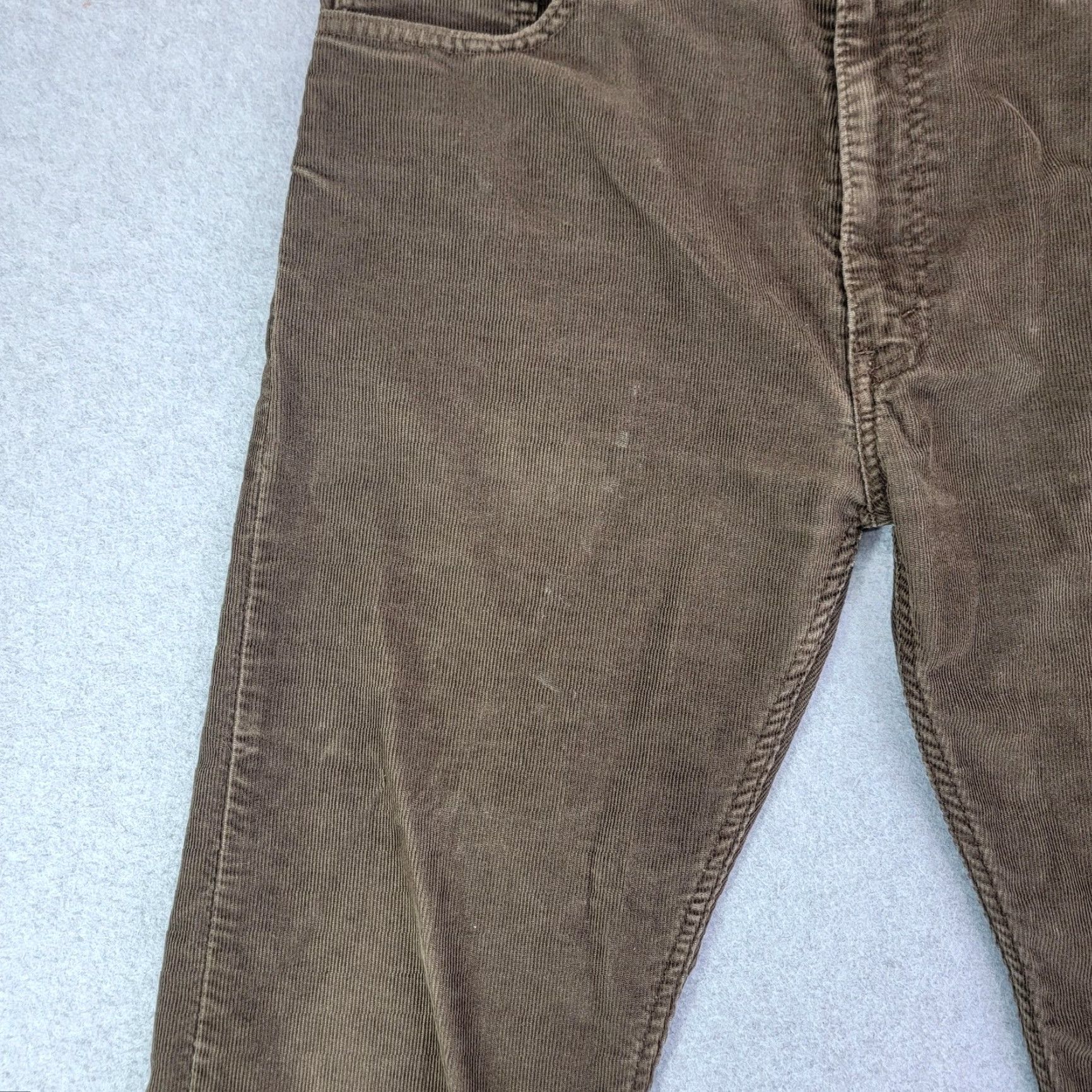 Levi's Levi's 505 Pants Mens 36x32 Brown Corduroy 5-Pocket Straight Fit Casual Shirt? Size US 36 / EU 52 - 4 Thumbnail