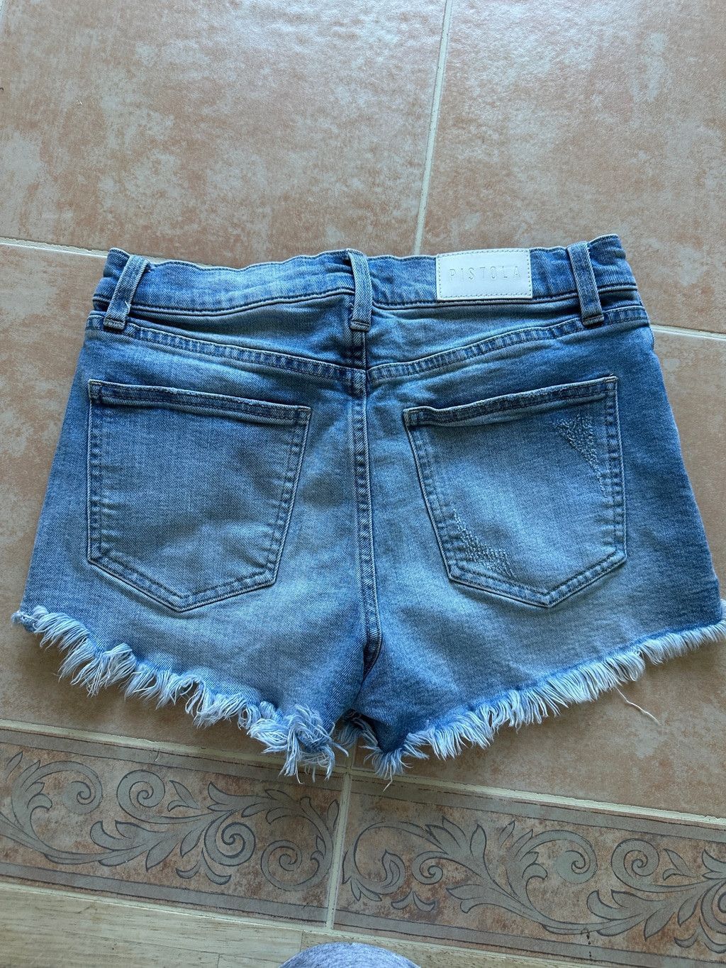 Pistola Pistola Women's Denim Shorts Blue Size 27 Size 27" / US 4 / IT 40 - 4 Thumbnail