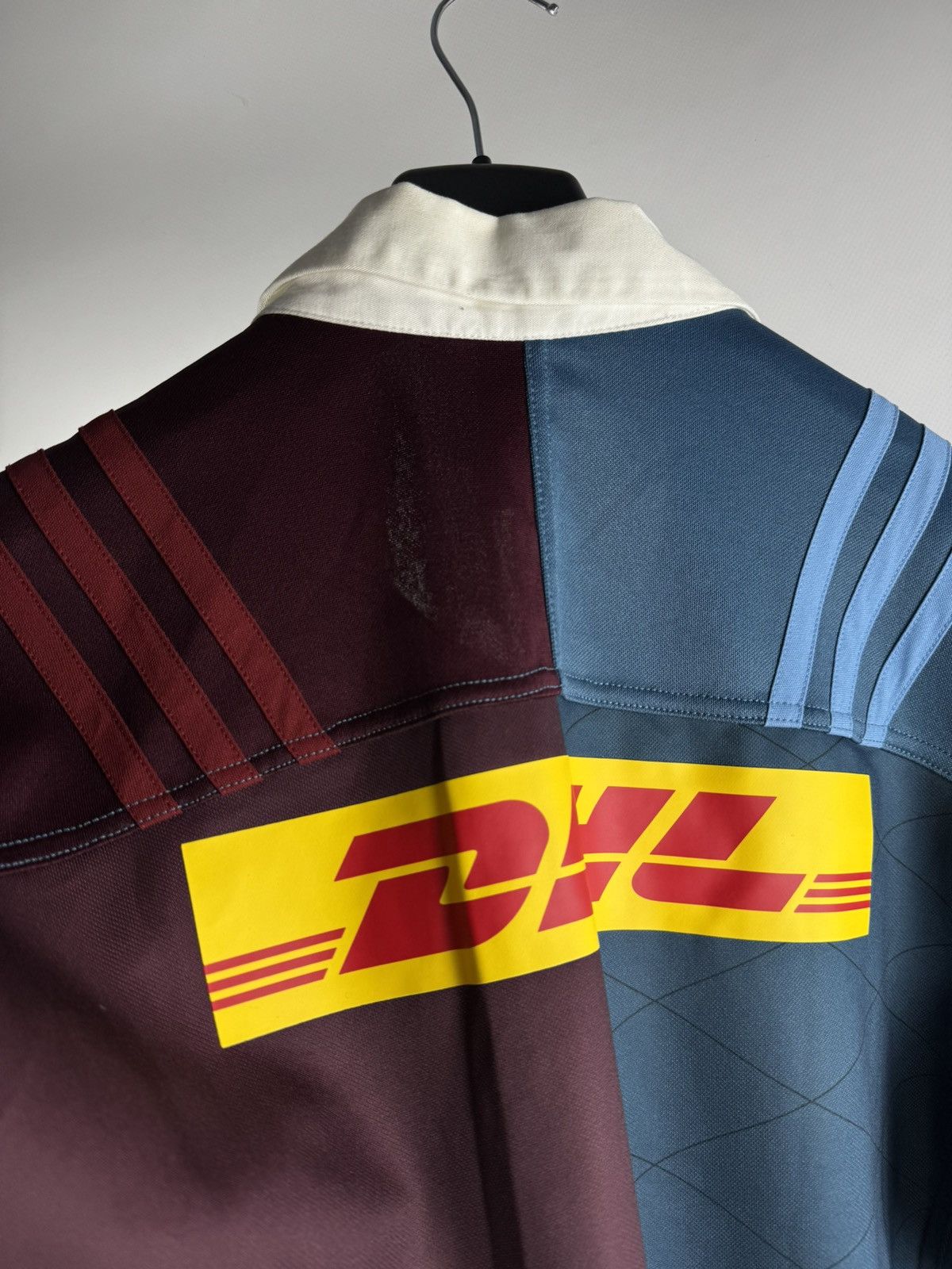 Adidas 2016-17 Harlequins Rugby Adidas 150th Anniversary Home Shirt Size US L / EU 52-54 / 3 - 8 Thumbnail