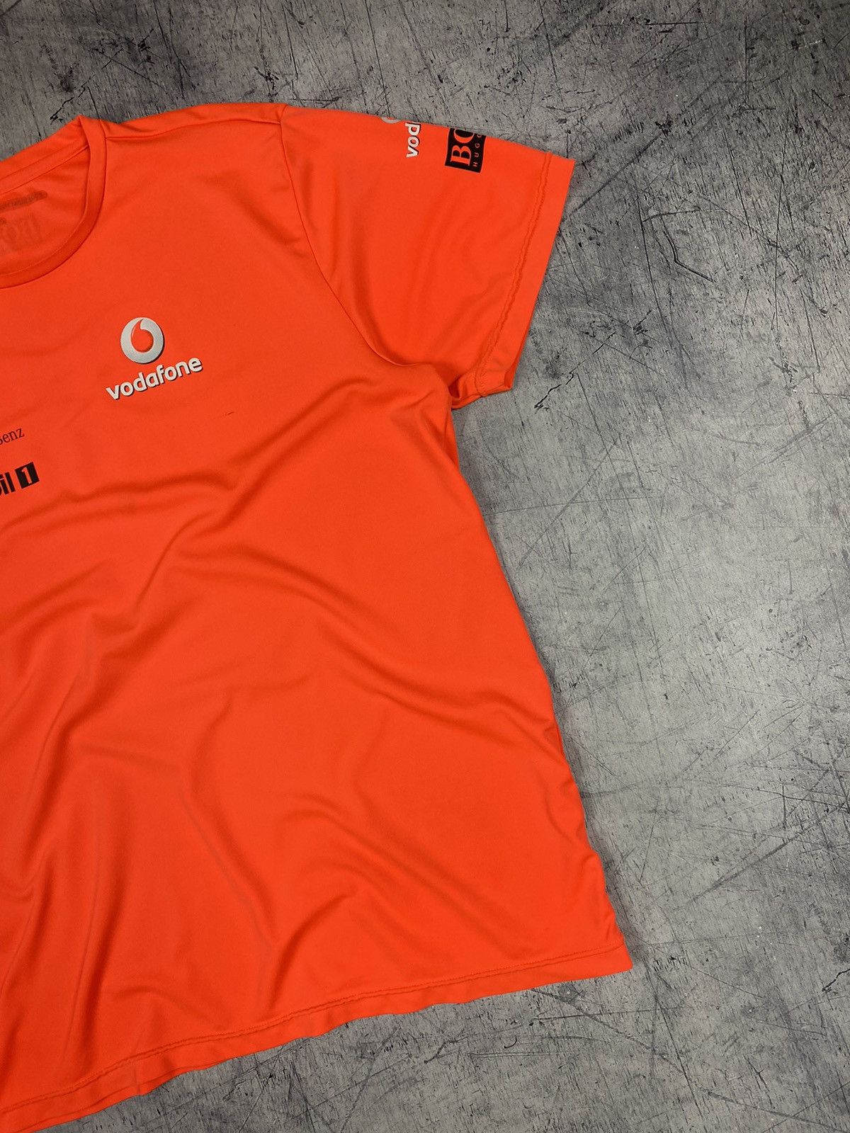 Malcolm McLaren × Mercedes-Benz Racing Vodafone Mclaren Mercedes Boss F1 NASCAR Tee T Shirt Size US XXL / EU 58 / 5 - 3 Thumbnail