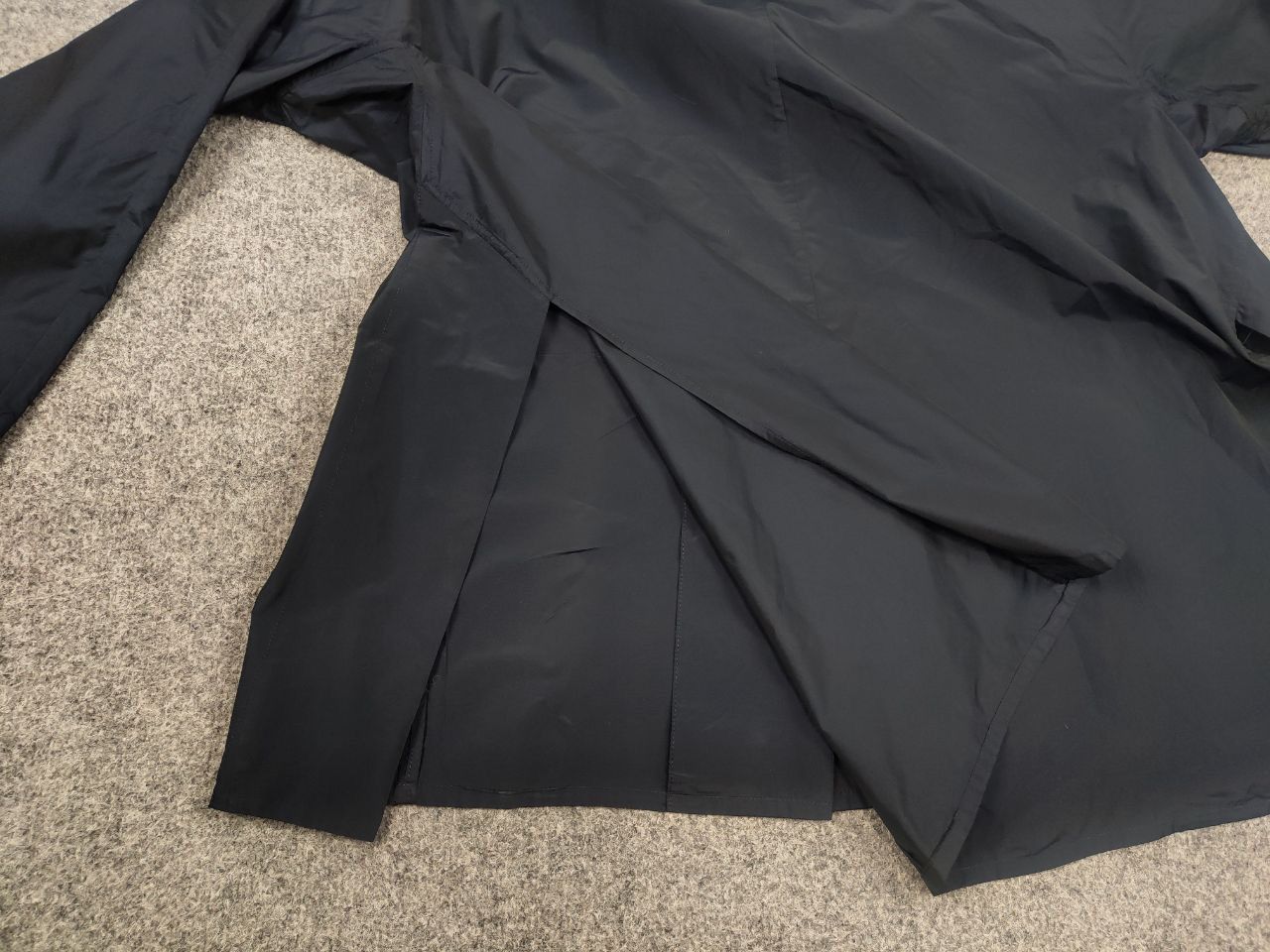 Vintage Peter O. Mahler Designer Asymmetrical Navy Jacket Minimalist Size L / US 10 / IT 46 - 14 Thumbnail