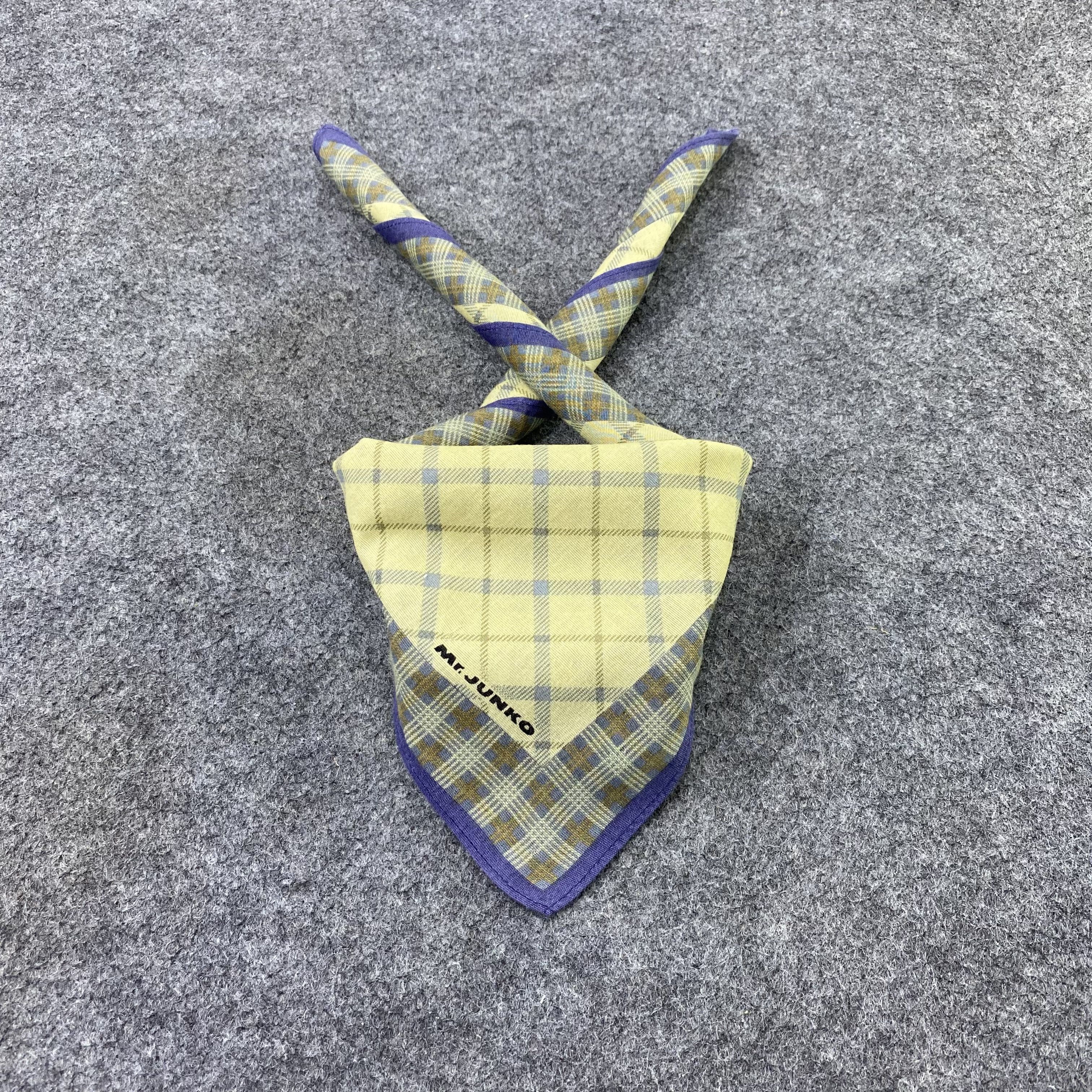 Japanese Brand Mr.Junko Handkerchief / Bandana / Neckerchief-B2144 Size ONE SIZE - 2 Thumbnail