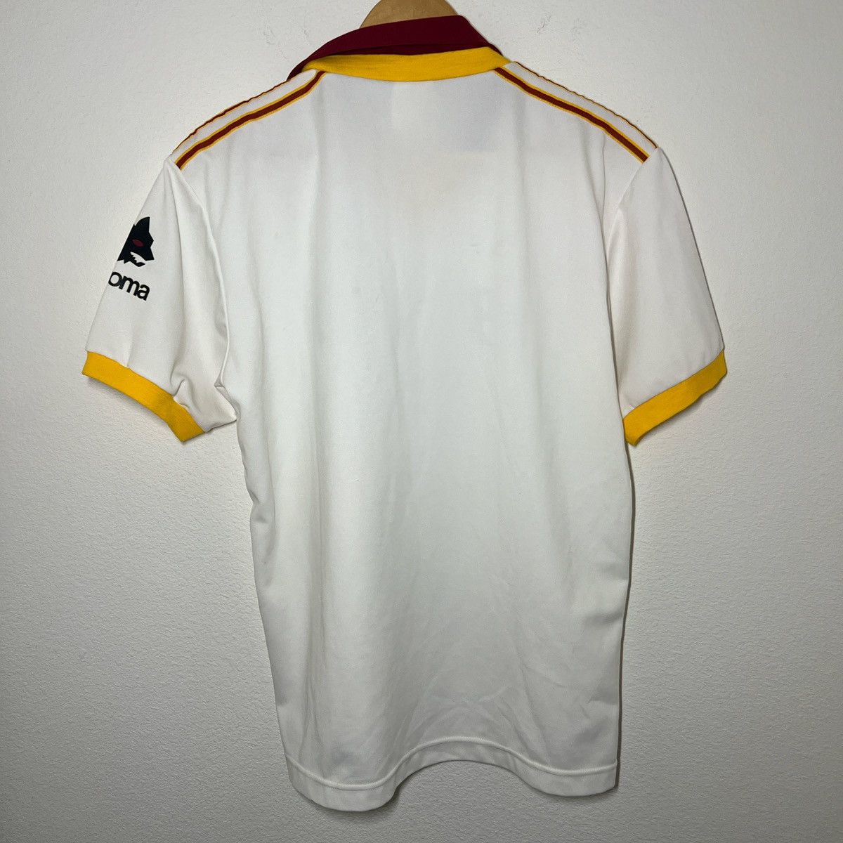Adidas AS Roma 1991-1992 Away Jersey | Vintage Soccer Size US L / EU 52-54 / 3 - 4 Thumbnail