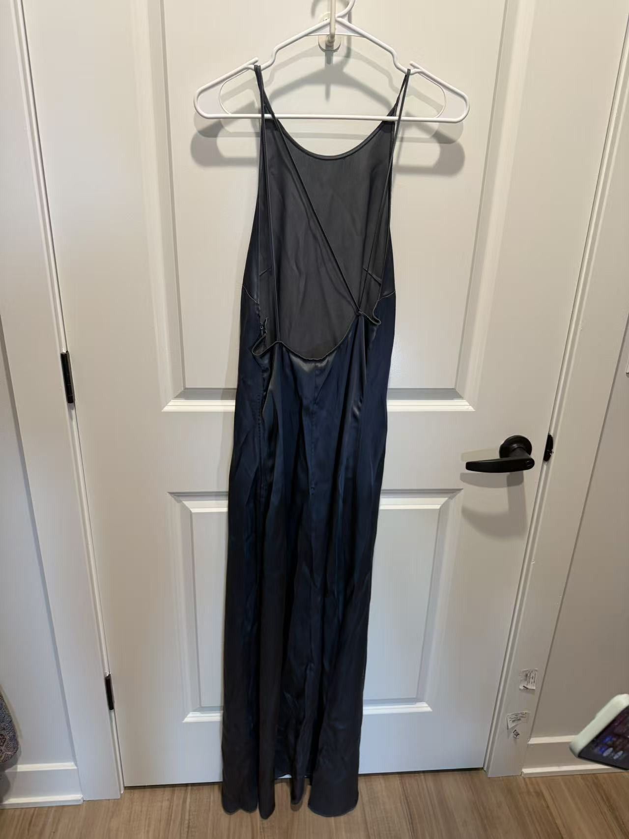 Other Satin Maxi Dress in Antracite Size XS / US 0-2 / IT 36-38 - 7 Thumbnail