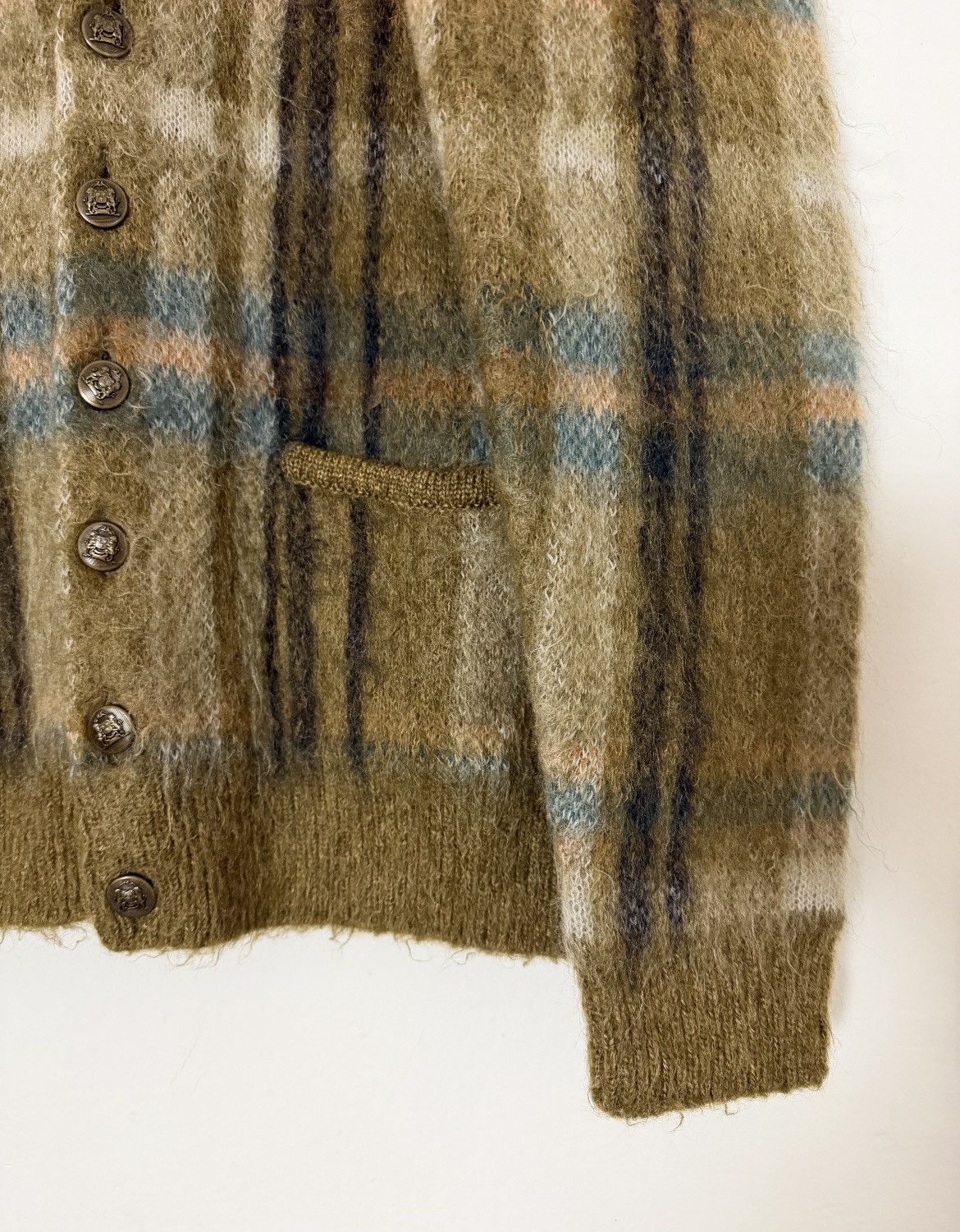Celine FW20 Grounge Mohair Cardigan Size US M / EU 48-50 / 2 - 10 Thumbnail