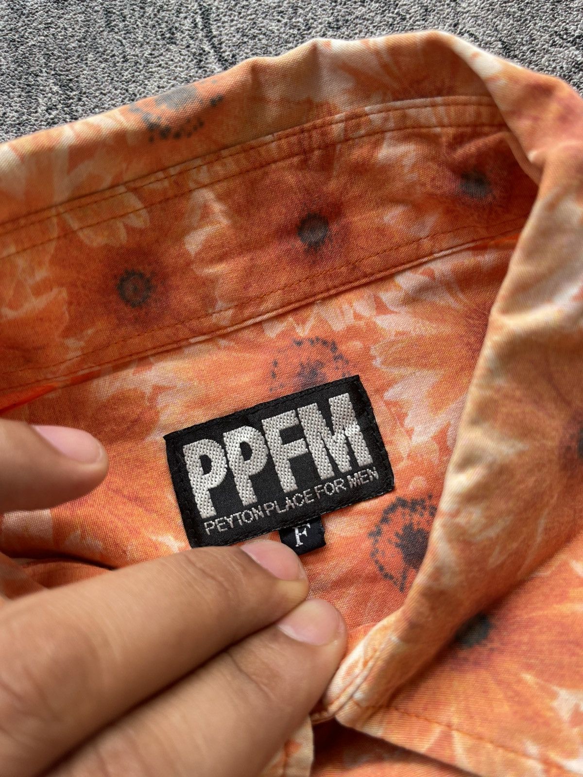 PPFM Y2K PPFM FLOWER PATTERN BUTTON SHIRT Size US M / EU 48-50 / 2 - 5 Thumbnail