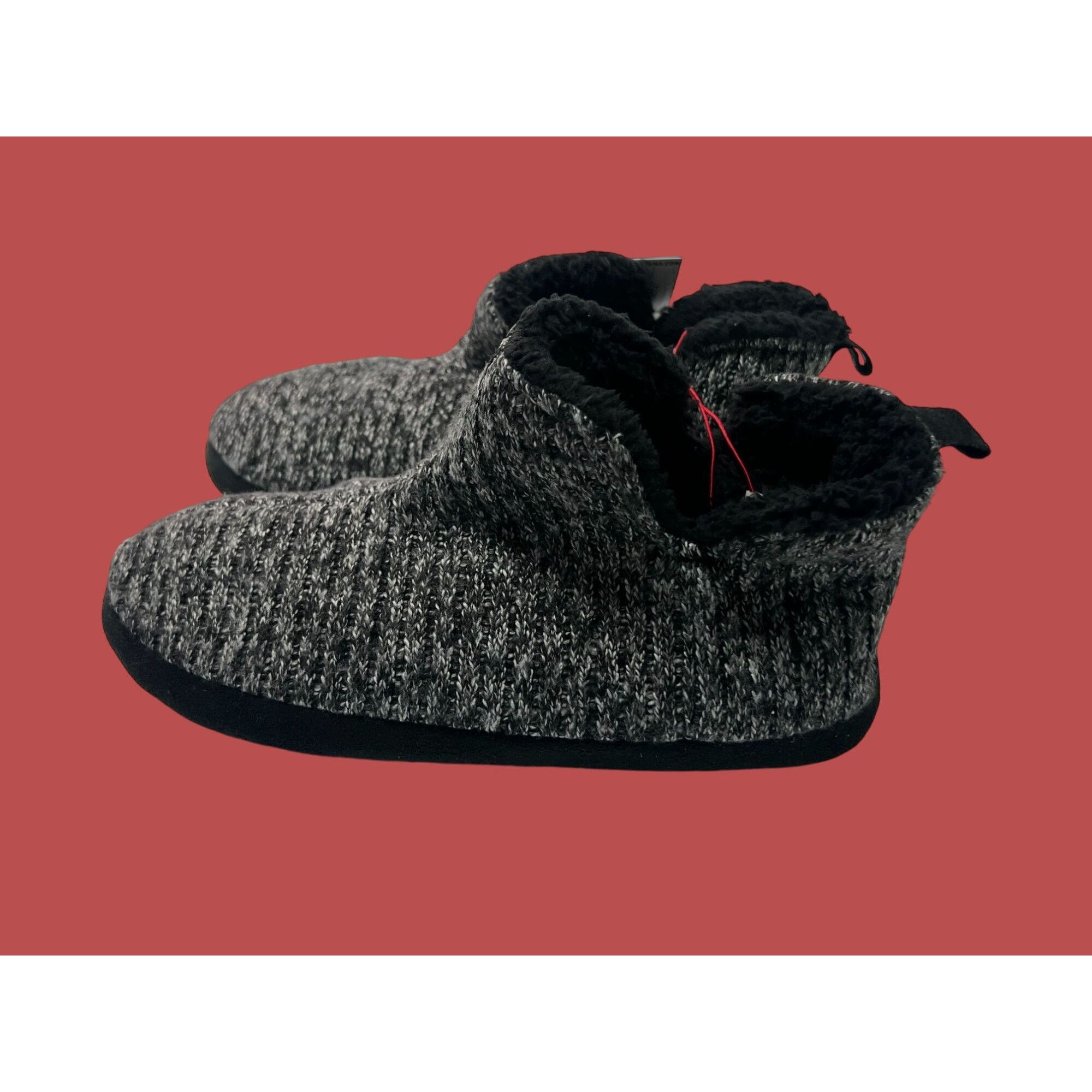 Other Dearfoams - Women's DF Adapt Knit Slipper - Black - Large (9 Size US 9 / IT 39 - 5 Thumbnail