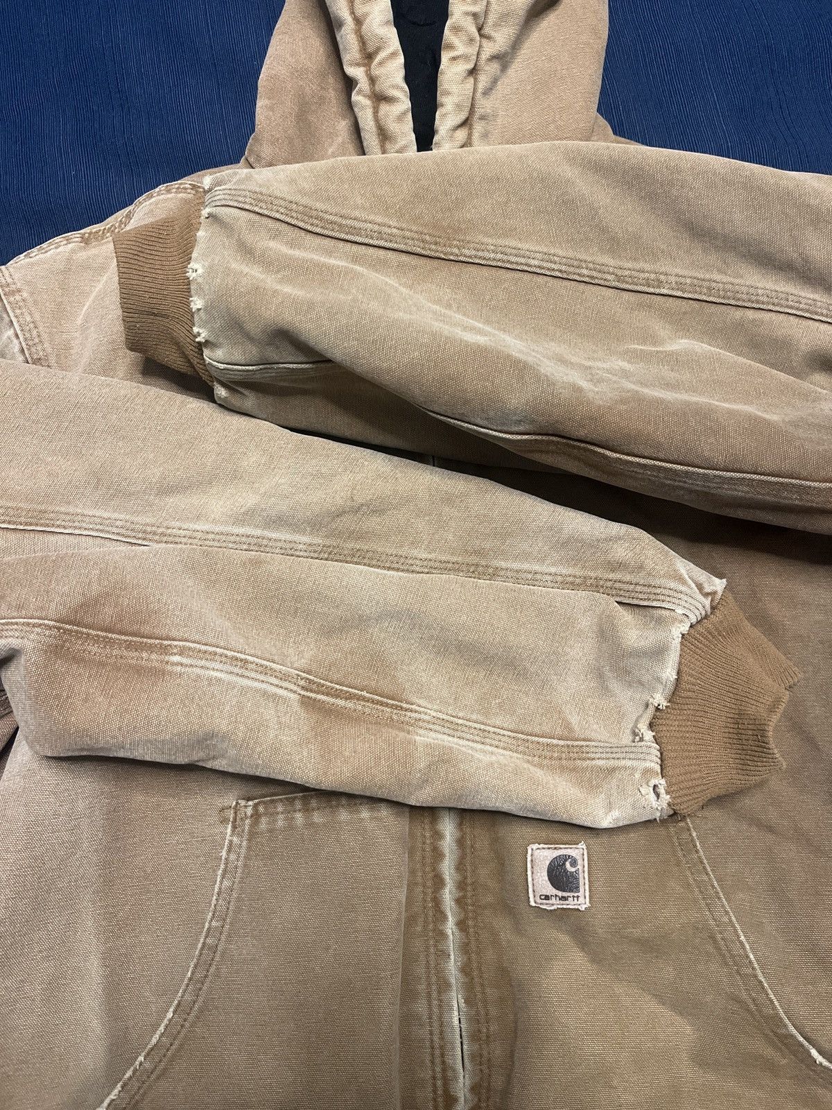 Carhartt Carhartt Washed Jacket/Coat Size US XL / EU 56 / 4 - 2 Thumbnail