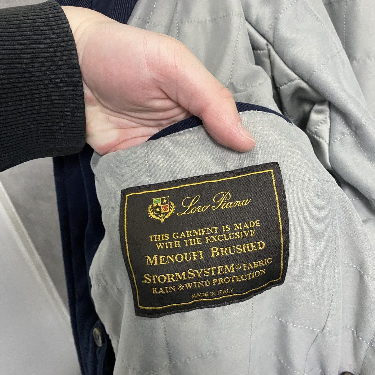 Loro Piana Vintage Loro Piana Storm System Coat Jacket Size US L / EU 52-54 / 3 - 17 Thumbnail