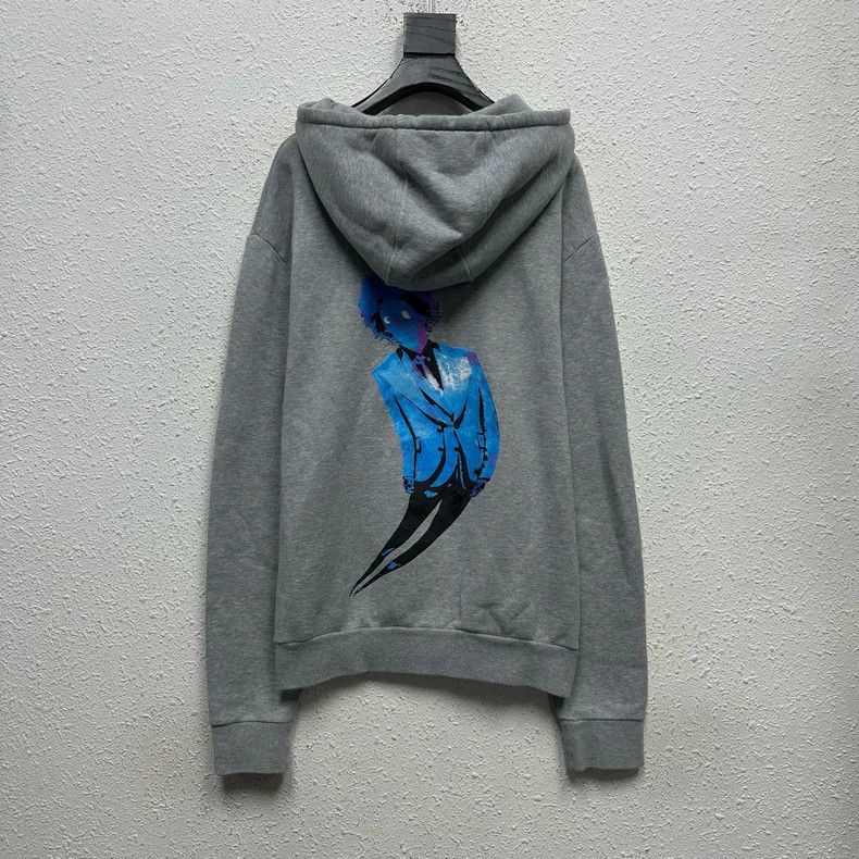 Louis Vuitton Louis Vuitton Gray ink-splashed twisted mother-son graffit Size US XL / EU 56 / 4 - 2 Thumbnail