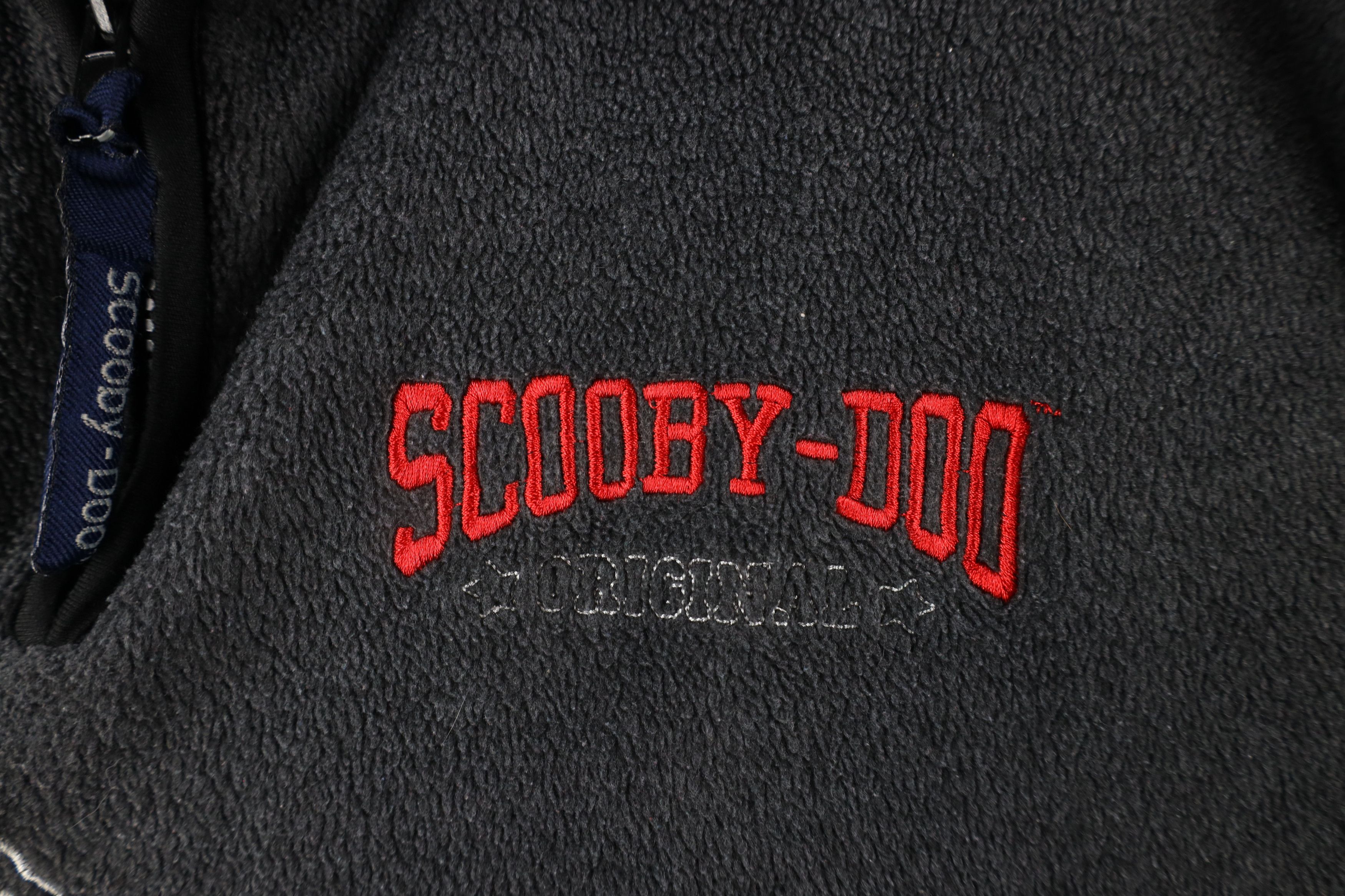 Vintage Vintage Y2K 2001 Scooby Doo Block Half Zip Fleece Sweater Size 3XL / US 20-22 - 4 Thumbnail