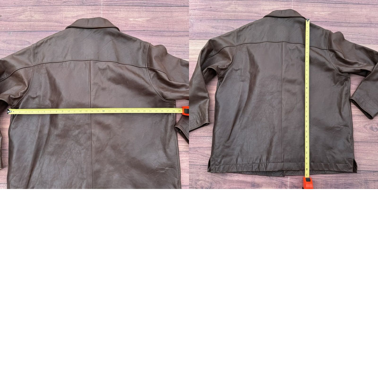 Timberland VINTAGE Timberland Weathergear Heavyweight Leather Jacket Men's XL Brown Bomber Jacket 90s Classic Outdoor Winter Size US XL / EU 56 / 4 - 9 Thumbnail