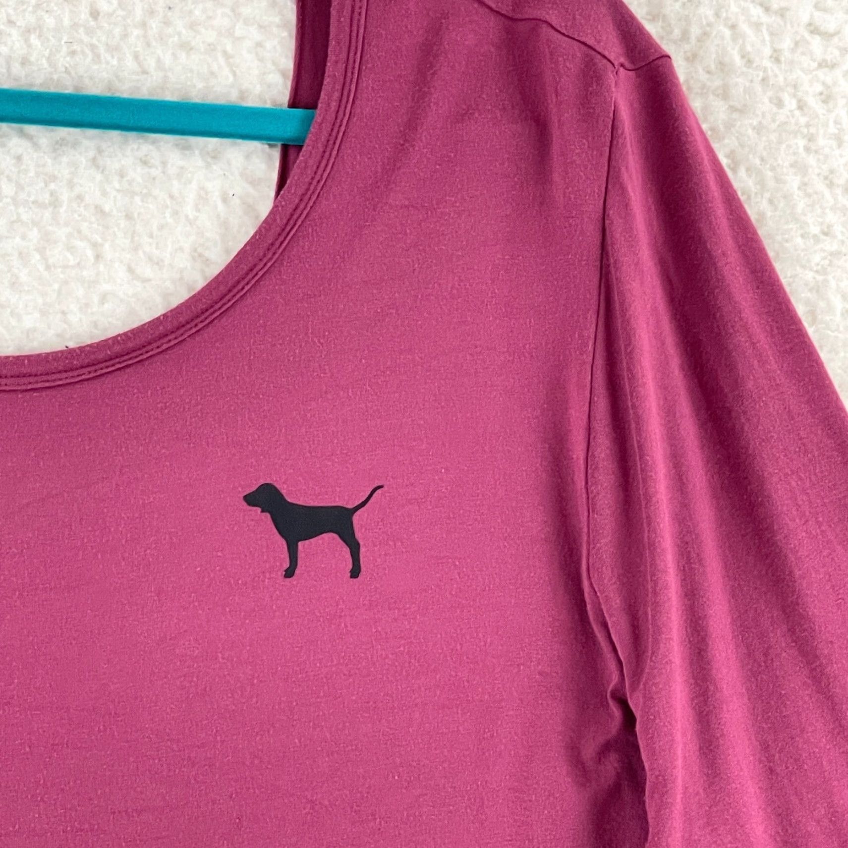 Victoria's Secret PINK Victoria's Secret Super Soft Shirt Womens Medium Mauve Long Sleeve Shirt Size M / US 6-8 / IT 42-44 - 5 Thumbnail