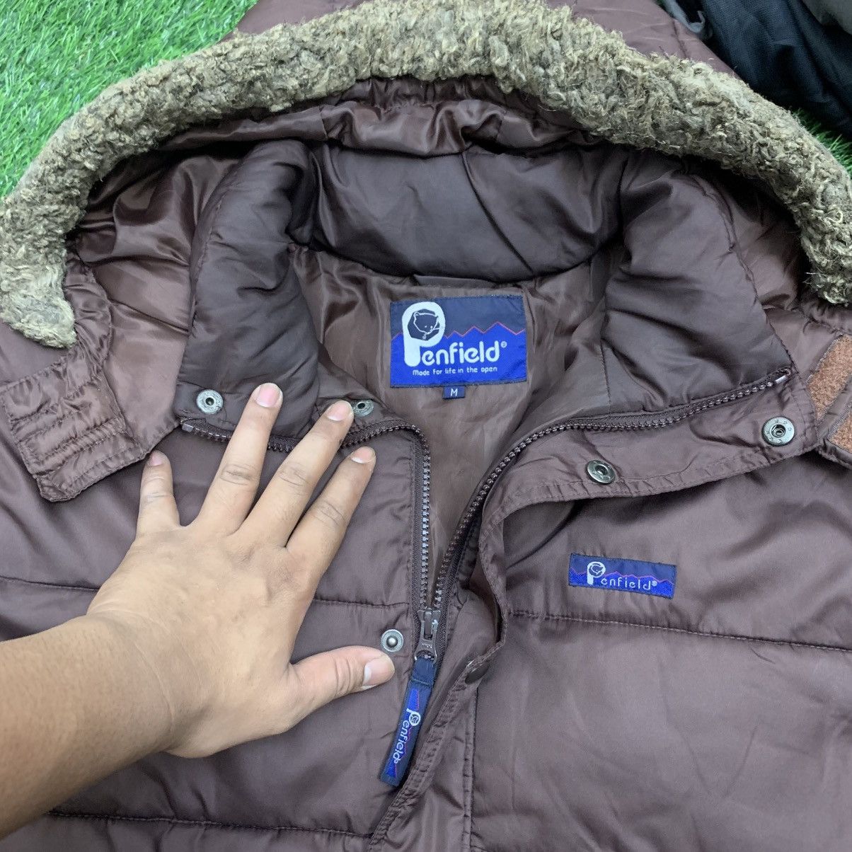 Penfield × Vintage Vintage Penfield Puffer Jacket Brown Hooded Size US M / EU 48-50 / 2 - 5 Thumbnail