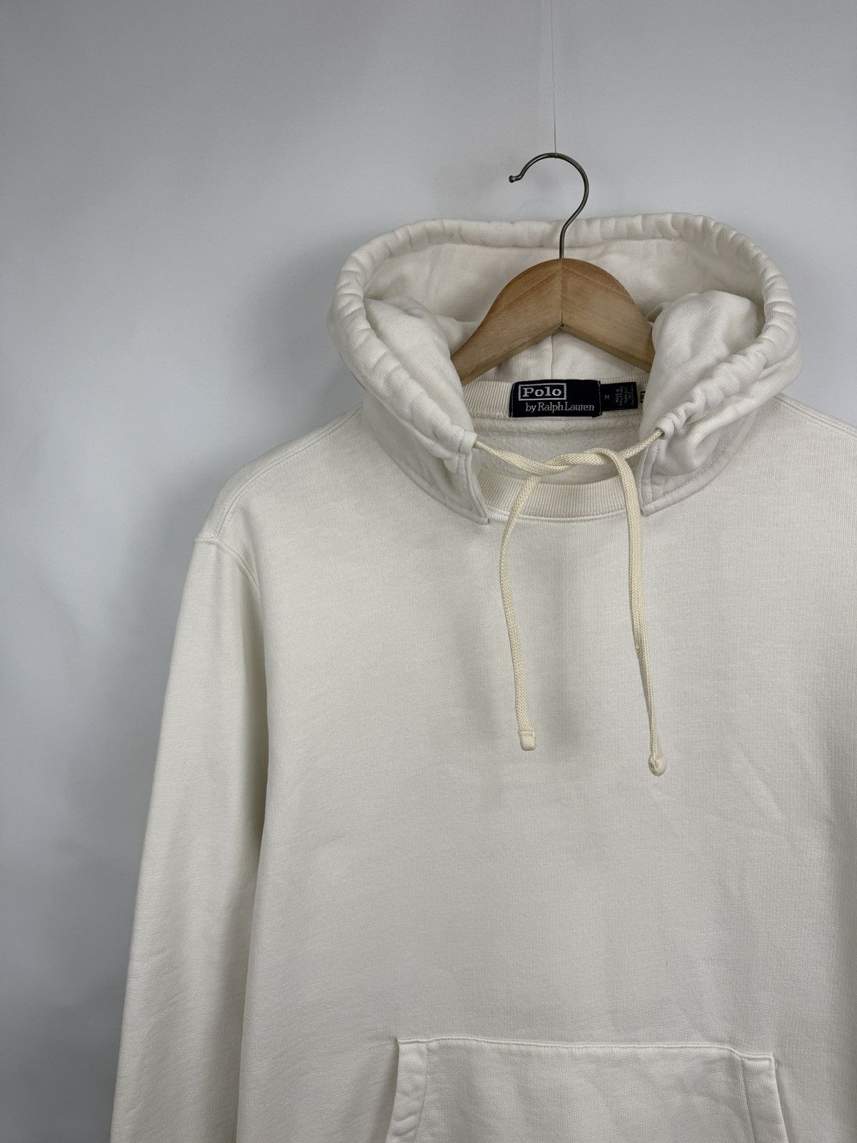 Polo Ralph Lauren 🇺🇸 Vintage Y2K Polo Ralph Lauren Garment-Dyed Fleece Hoodie Size US M / EU 48-50 / 2 - 8 Thumbnail