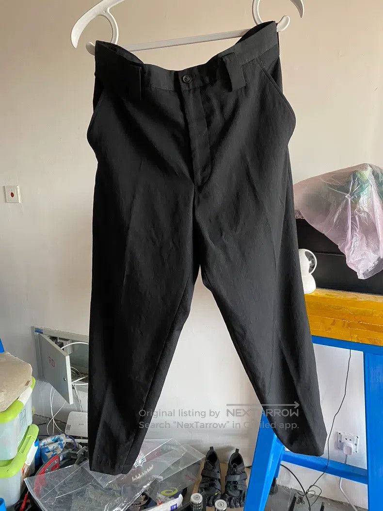 Yohji Yamamoto Yohji Yamamoto size 3 23aw Black Suit Pants Size US 30 / EU 46 - 1 Thumbnail