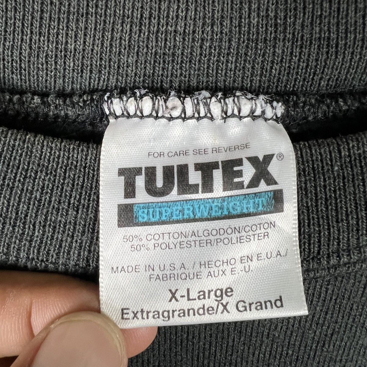 Tultex 💥 90s Vintage Rollin Hard Big Thangs Tultex Sweatshirt Size US XL / EU 56 / 4 - 9 Thumbnail