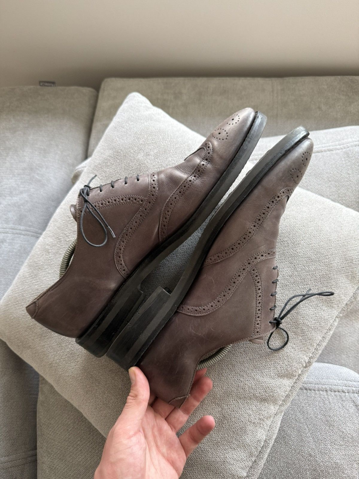 Heschung Heschung Asterac Leather Oxford Shoes Size EU 10,5 Size US 11.5 / EU 44-45 - 11 Thumbnail
