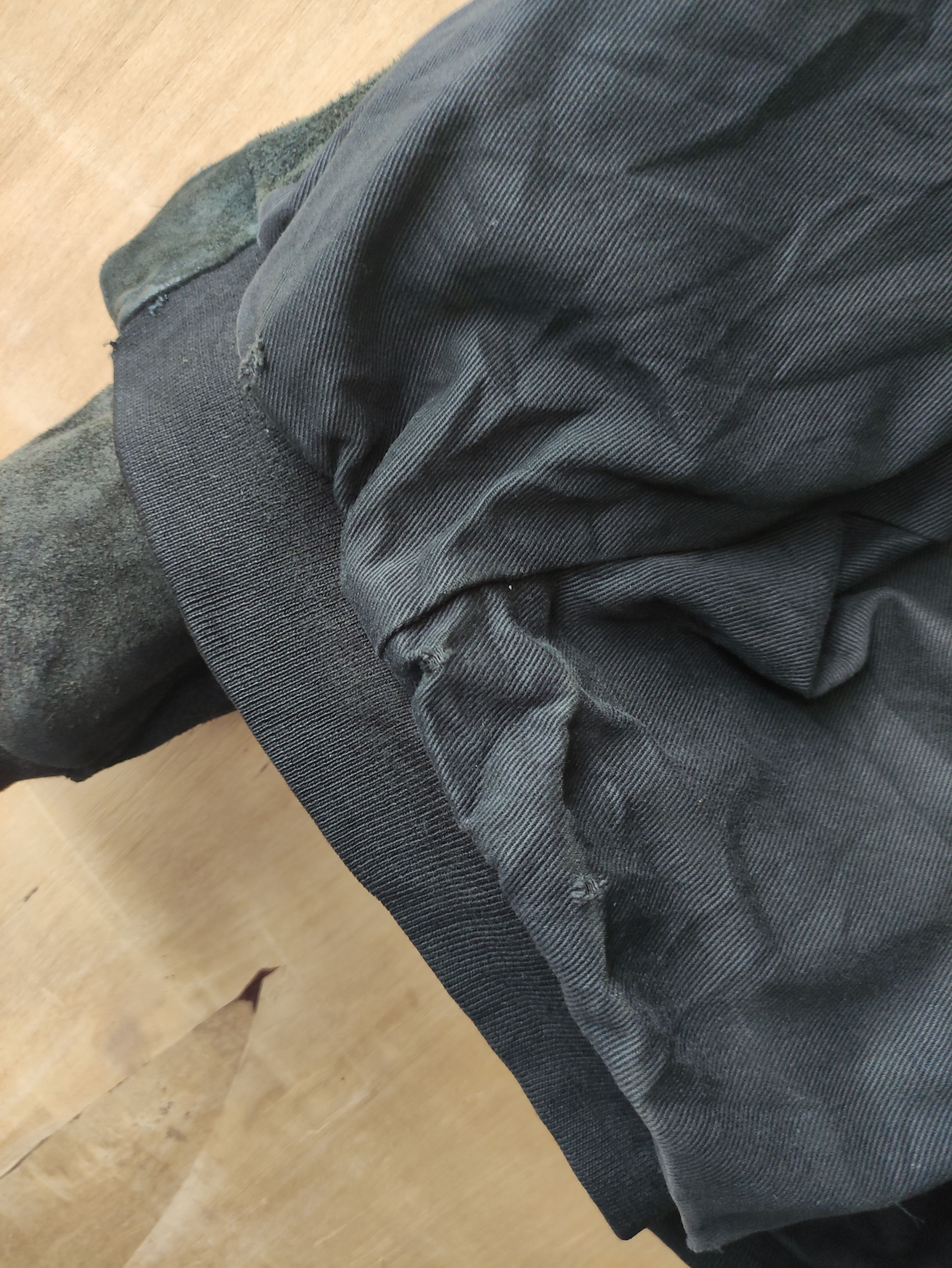 Vintage 80's CHIPIE SUEDE LEATHER BOMBER JACKET RIRI ZIPPER Size US M / EU 48-50 / 2 - 15 Thumbnail