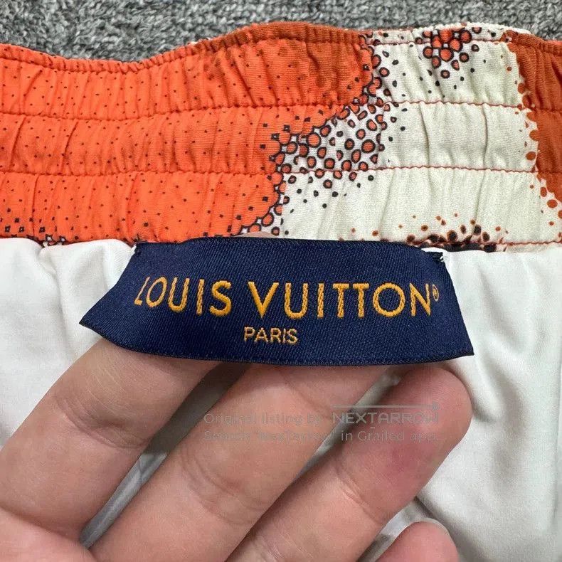 Louis Vuitton Louis Vuitton Camo Beach Shorts. Size US 34 / EU 50 - 3 Thumbnail