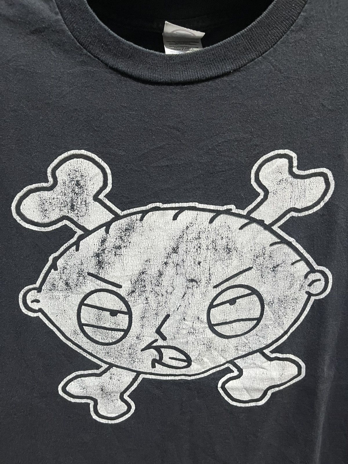 Vintage Stewie Family Guy Bome Cross Tee 00s Size US M / EU 48-50 / 2 - 2 Thumbnail