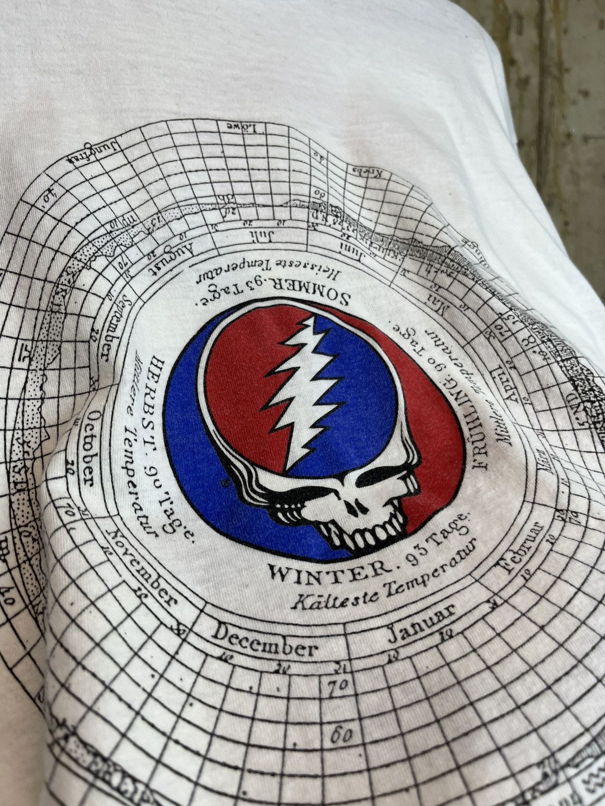 Band Tees × Grateful Dead × Vintage RARE 90s Grateful Dead 25 years band tee Size US L / EU 52-54 / 3 - 4 Thumbnail