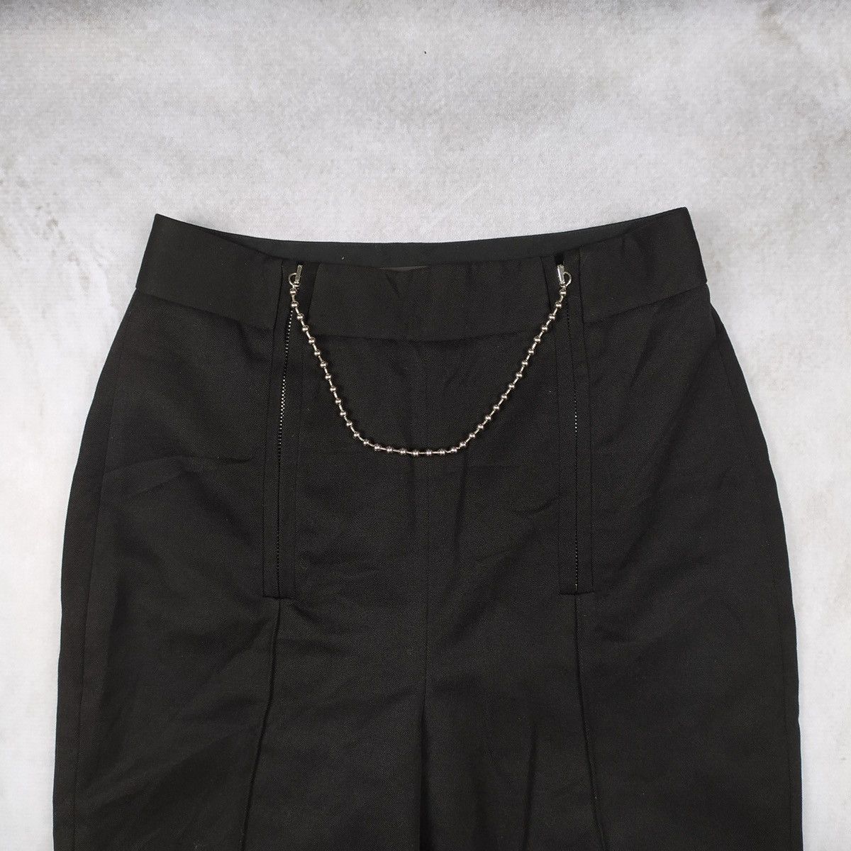 Alexander Wang FW15 Alexander Wang Gothic Ball Chain Wool Trouser Size 25" / US 0 / IT 36 - 6 Thumbnail
