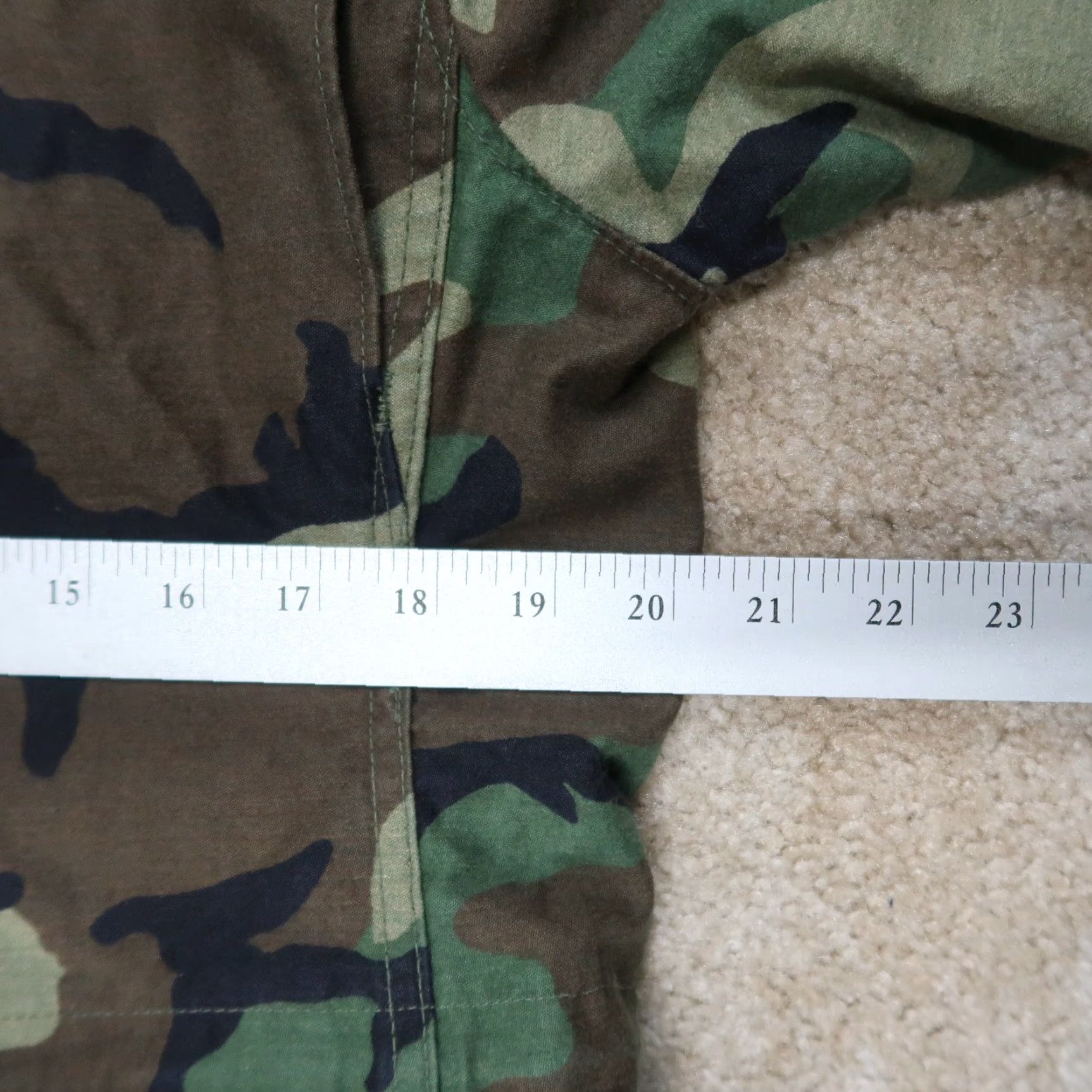 Vintage VINTAGE US ARMY Woodland Field Jacket Small Regular M65 / Military Jacket / Green / Camouflage / Full Zip / Hooded / Pockets / 80s / Men / Jacket Size US S / EU 44-46 / 1 - 6 Thumbnail