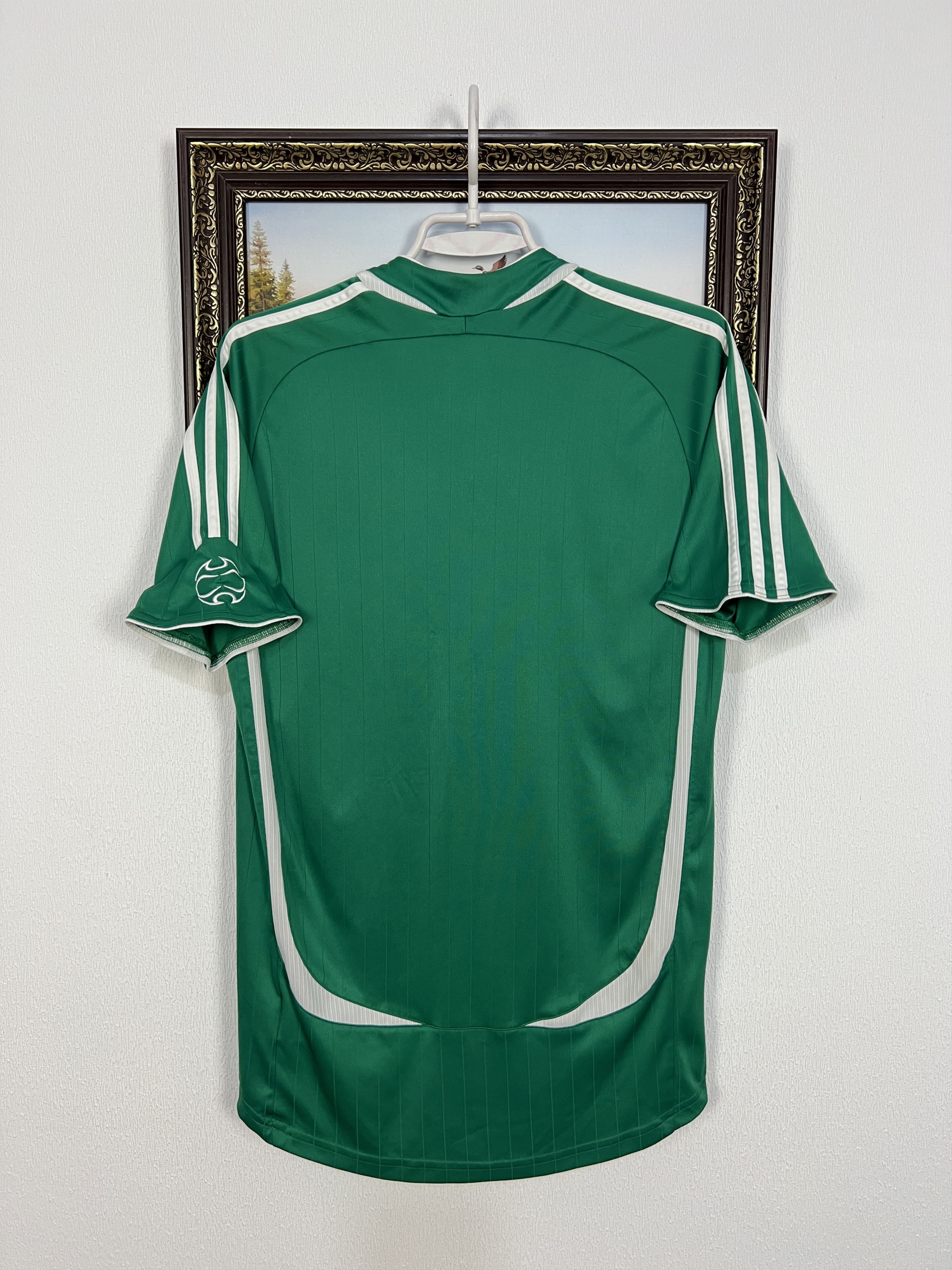 Adidas Nigeria Home football shirt 2005 Soccer Adidas Jersey Size US S / EU 44-46 / 1 - 11 Thumbnail
