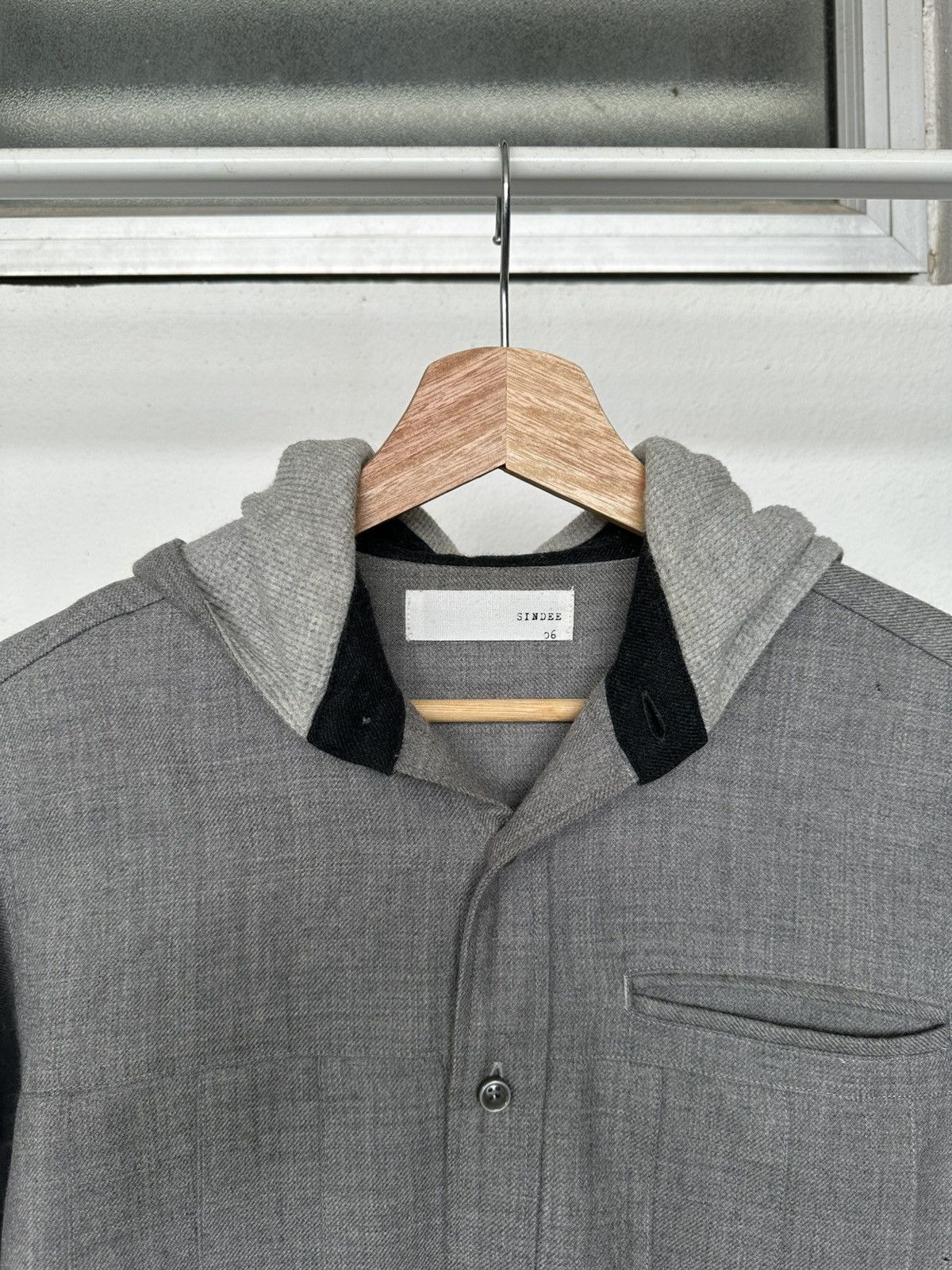 Slick 2006 A/W SINDEE button up shirt hoodie Size US M / EU 48-50 / 2 - 9 Thumbnail