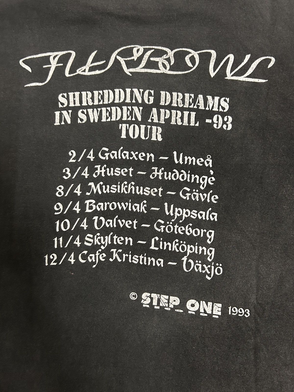 Band Tees × Vintage Furbowl Shredding Dreams Tour 1993 Leukemia Dismember Size US L / EU 52-54 / 3 - 5 Thumbnail