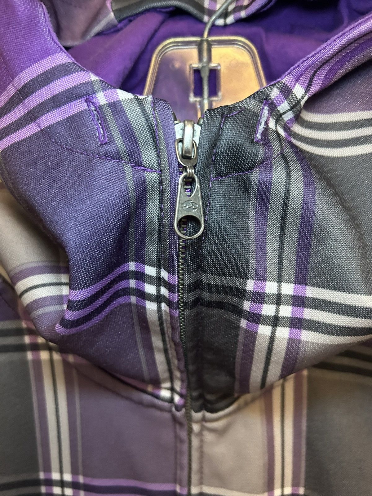 Billabong Vintage Billabong plaid ninja zip-up hoodie Size US XL / EU 56 / 4 - 4 Thumbnail