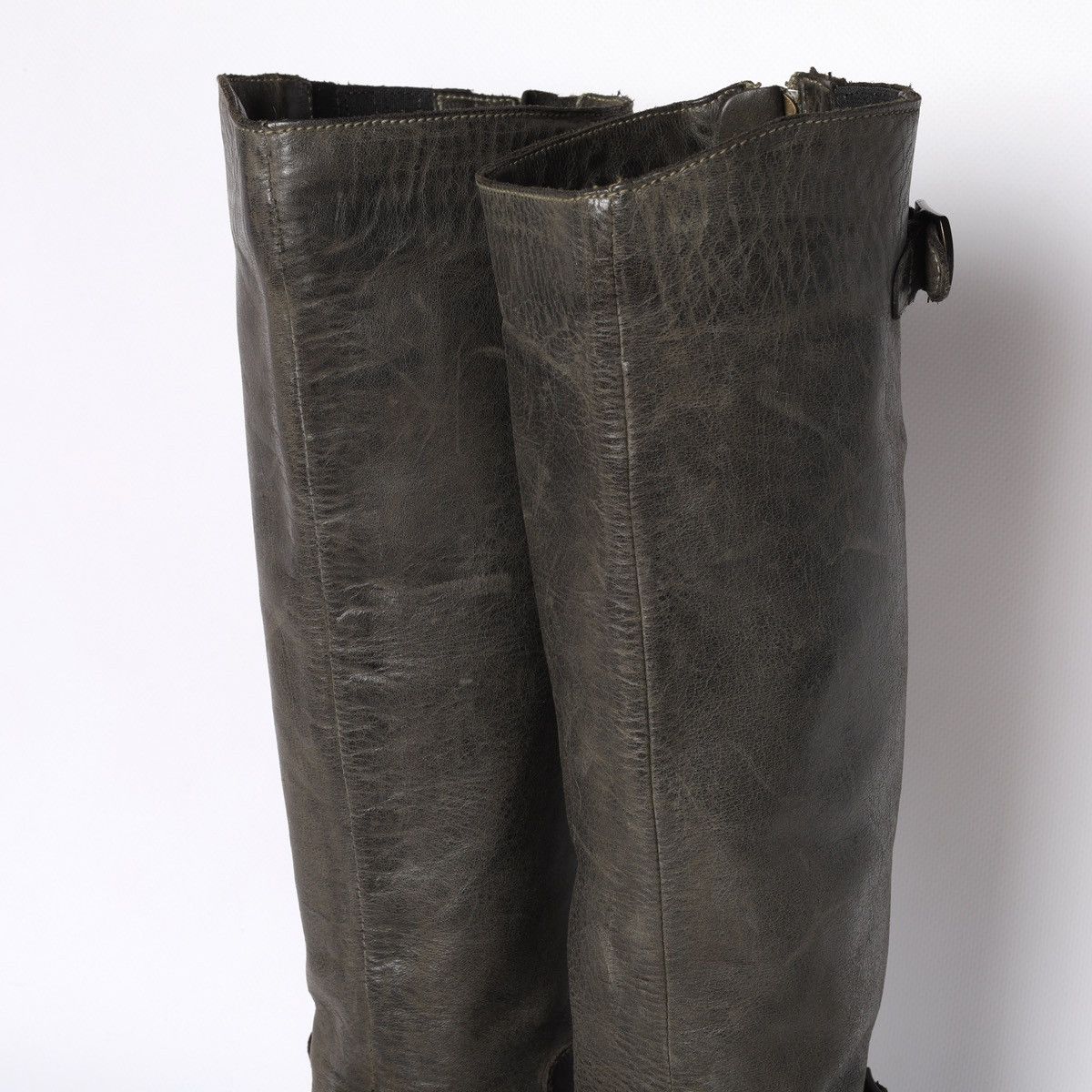 Belstaff Belstaff Trialmaster Leather Hi Boots Biker Moto Shoes Size US 9 / IT 39 - 6 Thumbnail