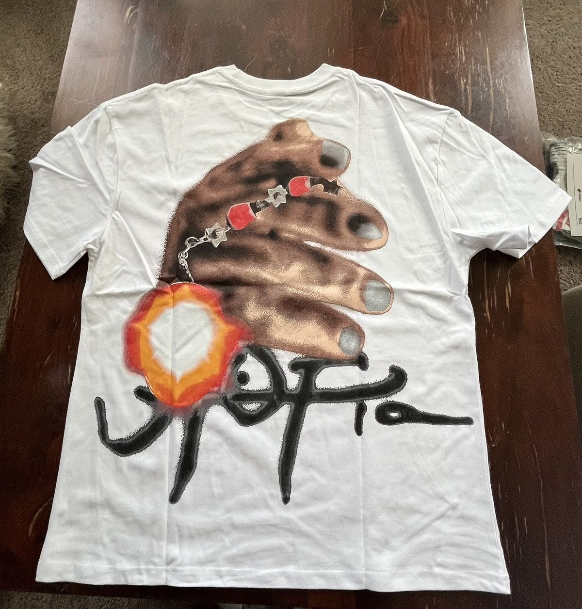 Travis Scott × Vintage Travis Scott ‘Utopia’ Graphic Tee Size US L / EU 52-54 / 3 - 4 Thumbnail