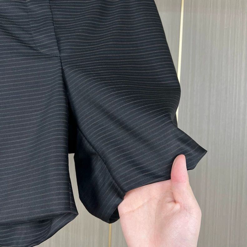 Dior Dior Striped Wool Suit Shorts-2506 Size US 36 / EU 52 - 4 Thumbnail