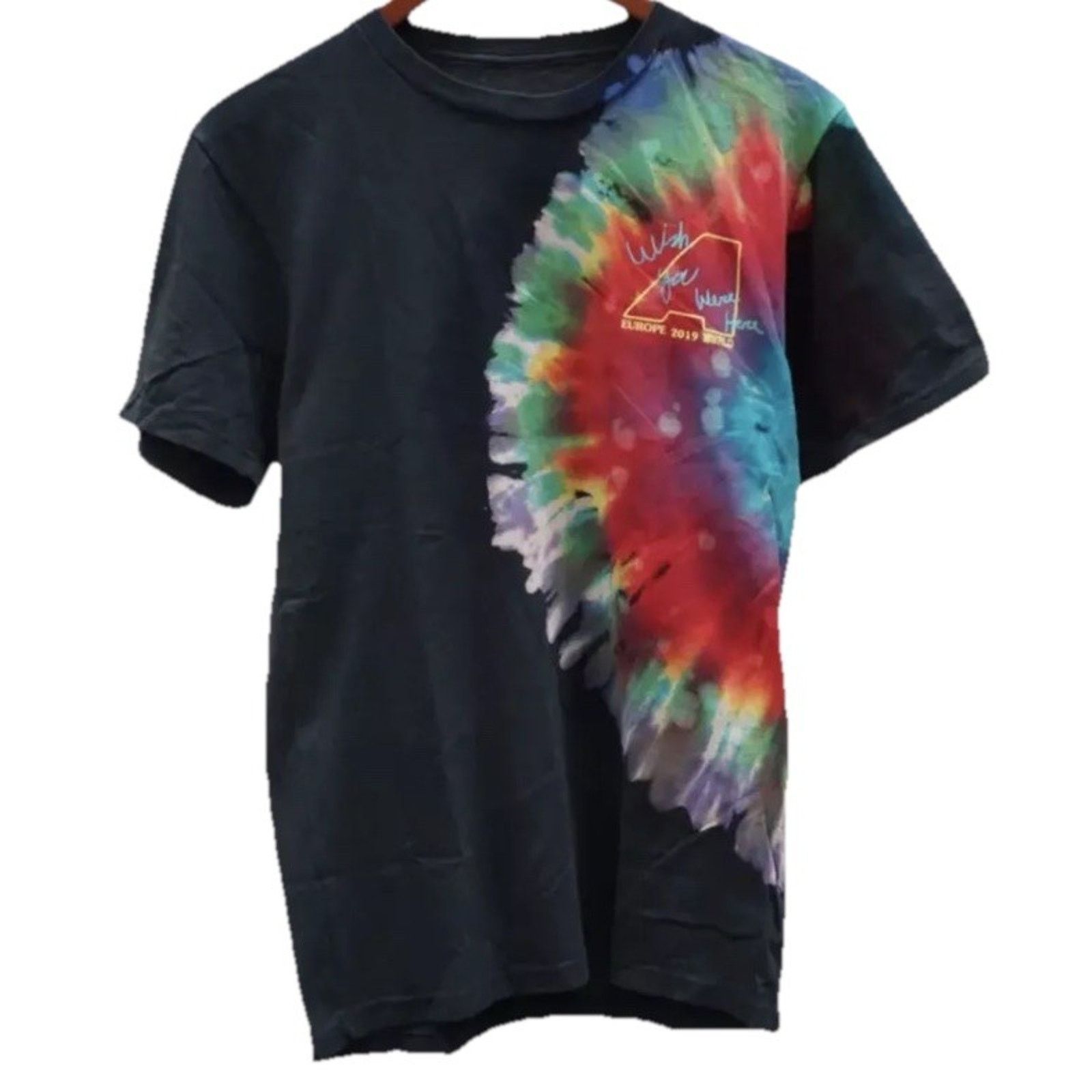Travis Scott Travis Scott Astroworld Europe 2019 Tour Tee Tye Dye S Size US S / EU 44-46 / 1 - 1 Thumbnail
