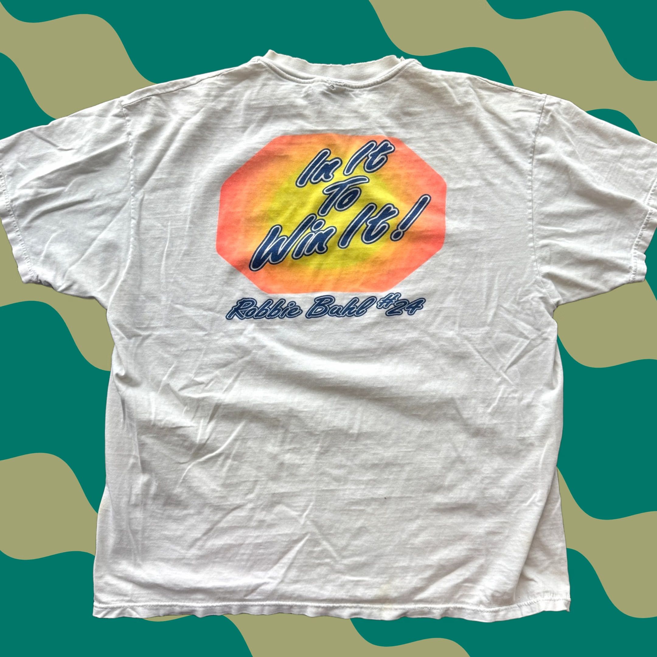 Vintage VINTAGE White Graphic Tee In It To Win Purex Racing Y2K Men's XL Shirt Size US XL / EU 56 / 4 - 1 Thumbnail