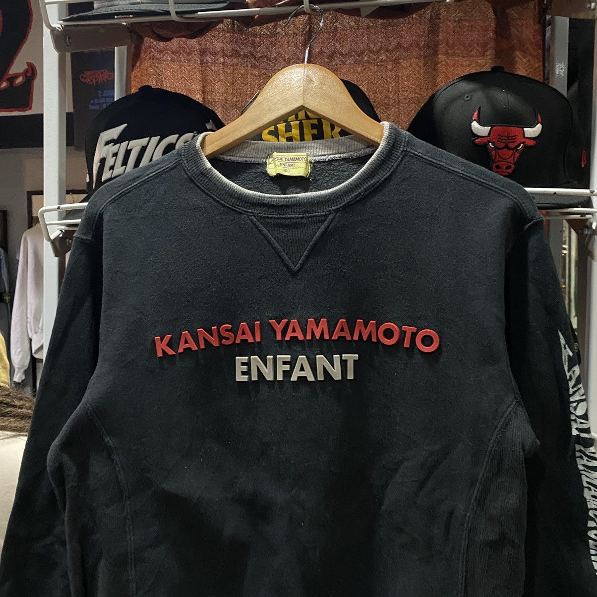 Kansai Yamamoto VINTAGE Kansai Yamamoto Enfant Crewneck Sweatshirt Size US S / EU 44-46 / 1 - 3 Thumbnail