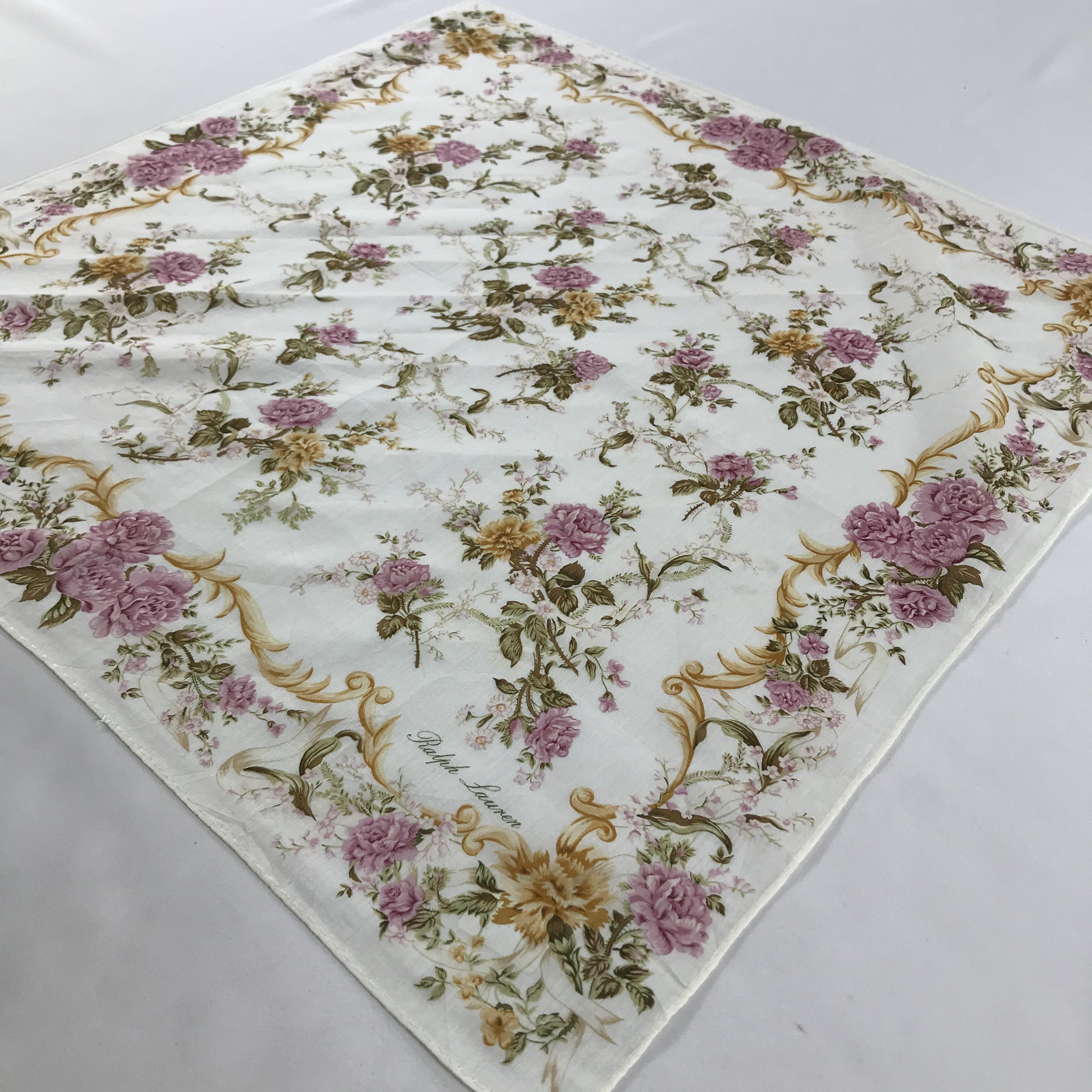 Ralph Lauren × Vintage Ralph Lauren Bandana / Handkerchief / Neckerchief - S1505 Size ONE SIZE - 2 Thumbnail